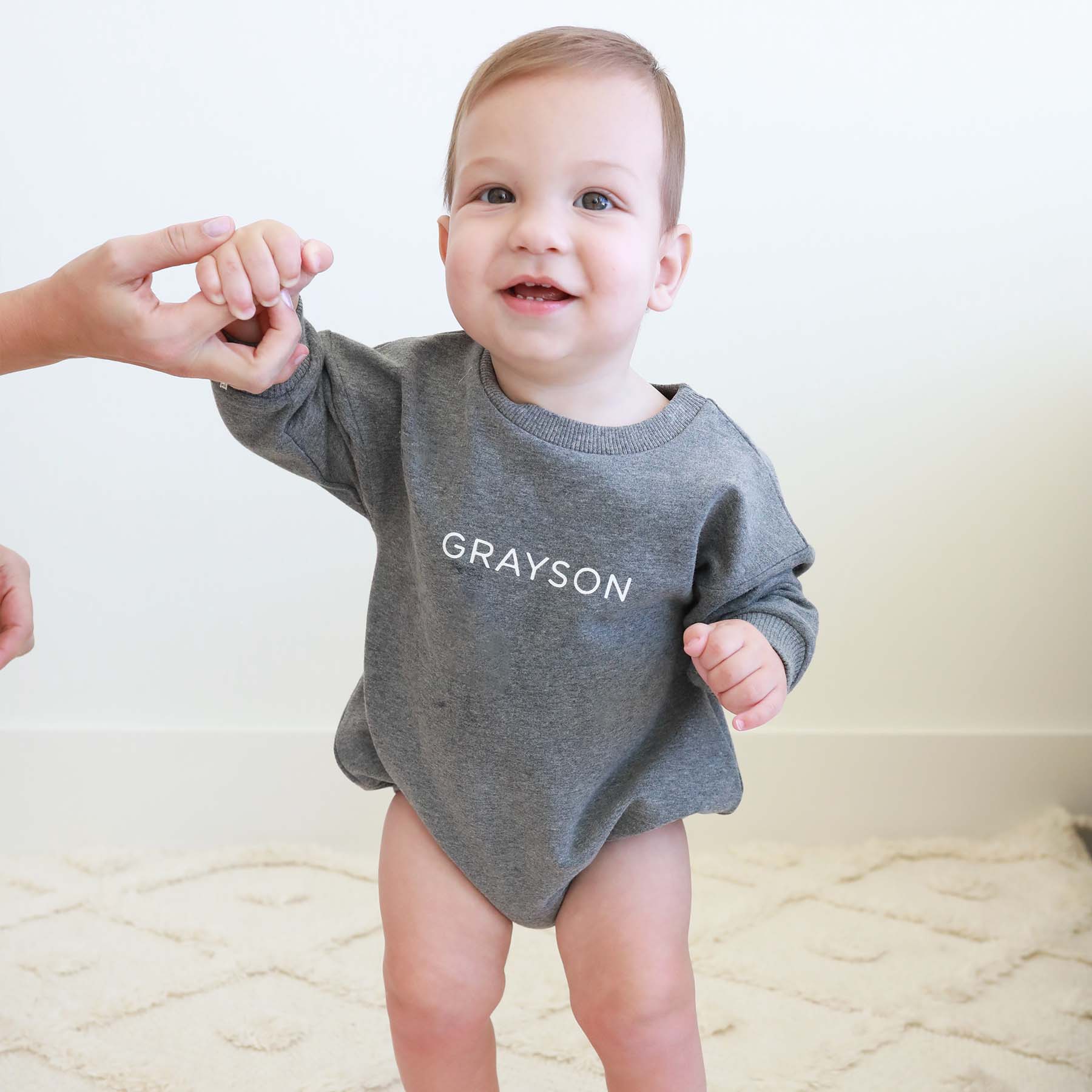  Personalized Sweatshirt Bubble Romper | Moody Solids、mySite、layawaytickets