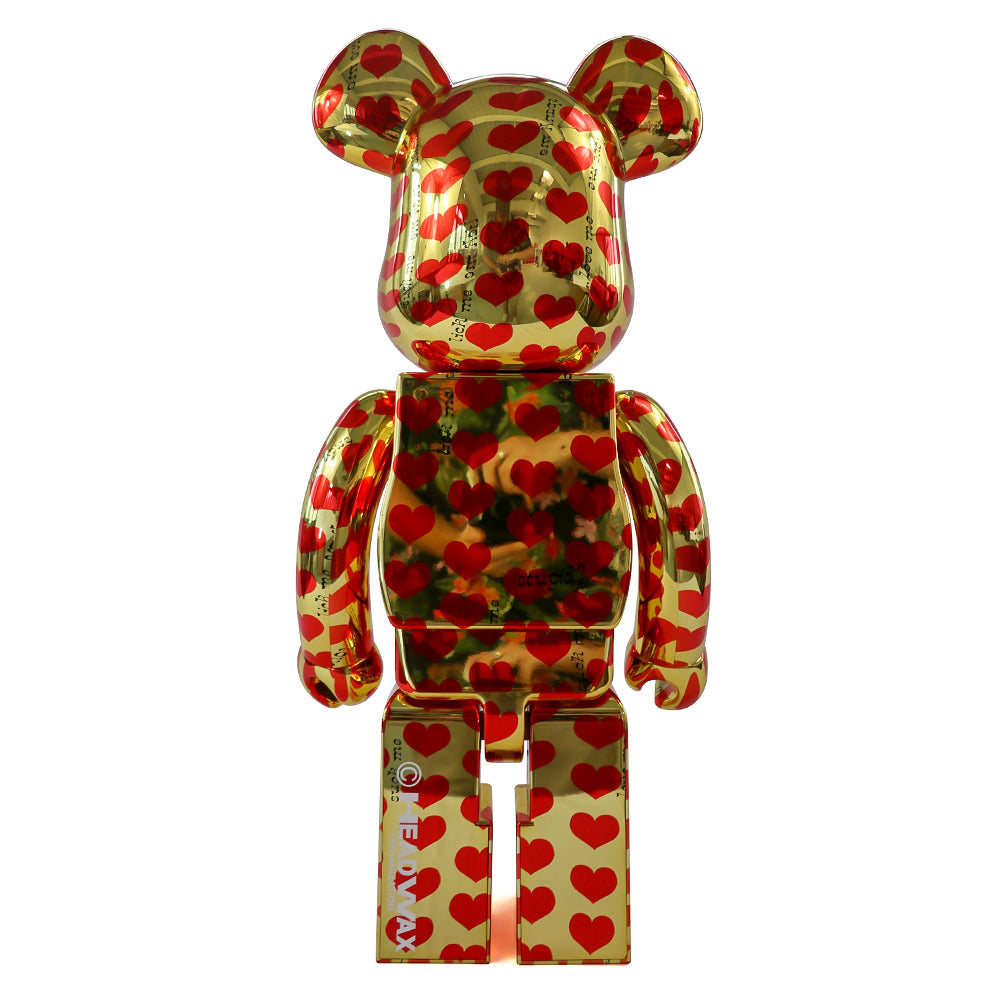  1000% Bearbrick Gold Heart、mySite、greenlandpopulation