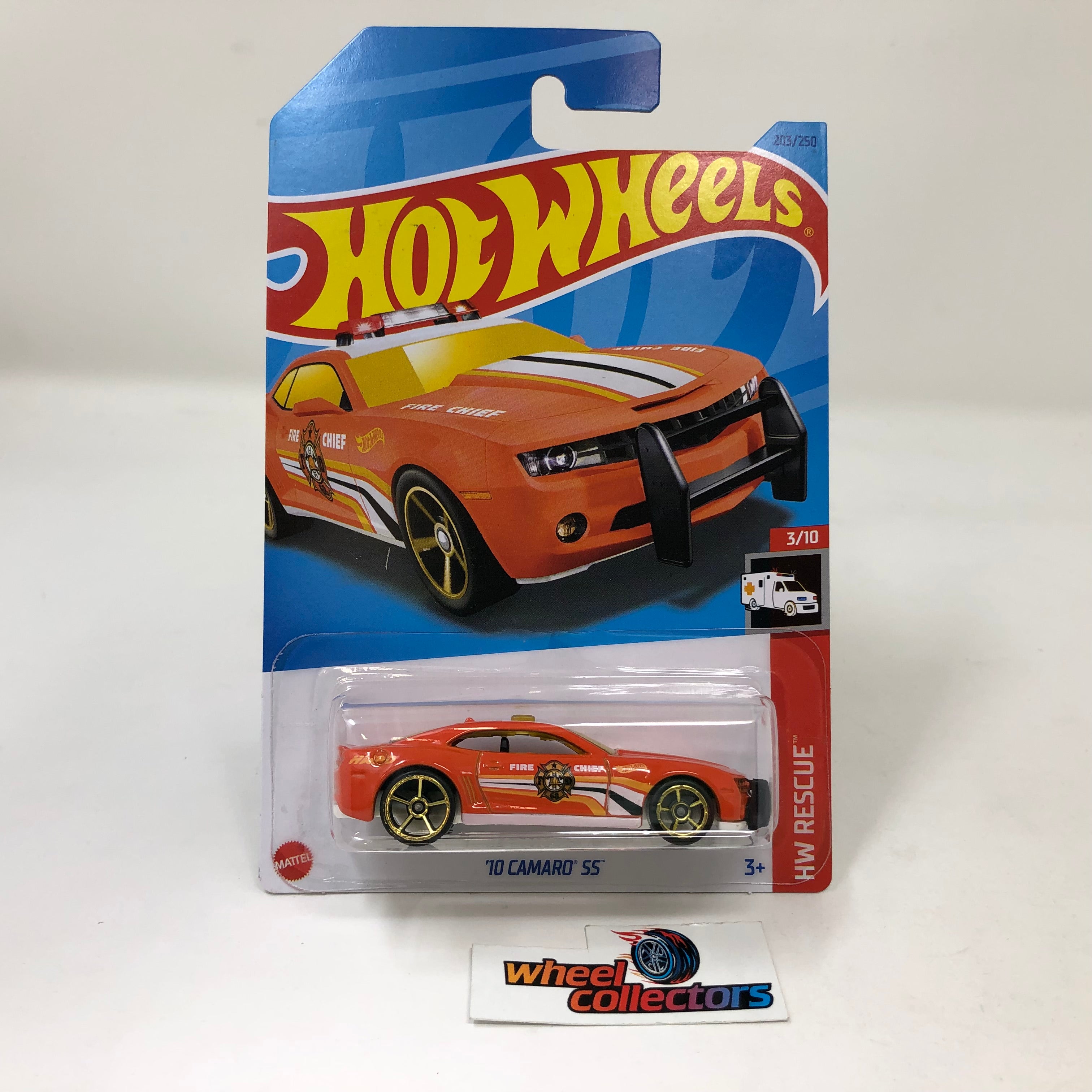 '10 Camaro SS #203 * Orange * 2023 Hot Wheels Case M、mySite、hgirdovlk