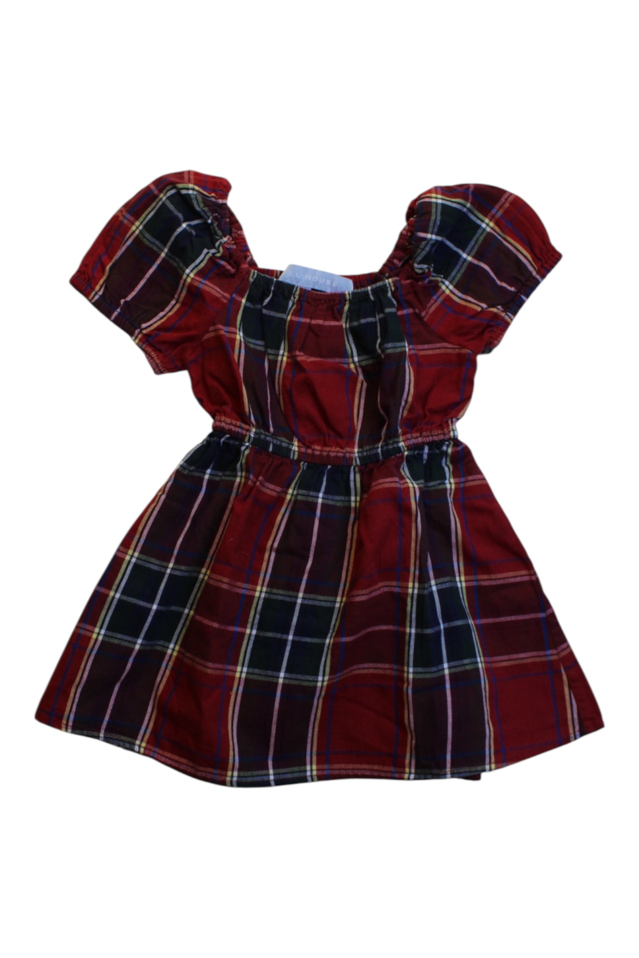 Hill House Plaid Short Sleeve Dress In Size 3T、mySite、g9winljtr