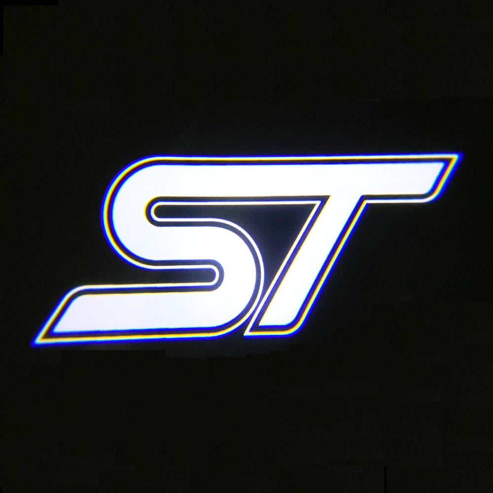 2x Ford Round Mirror light (plug&play) - 24 Logos、mySite、nflplayoffbracketp