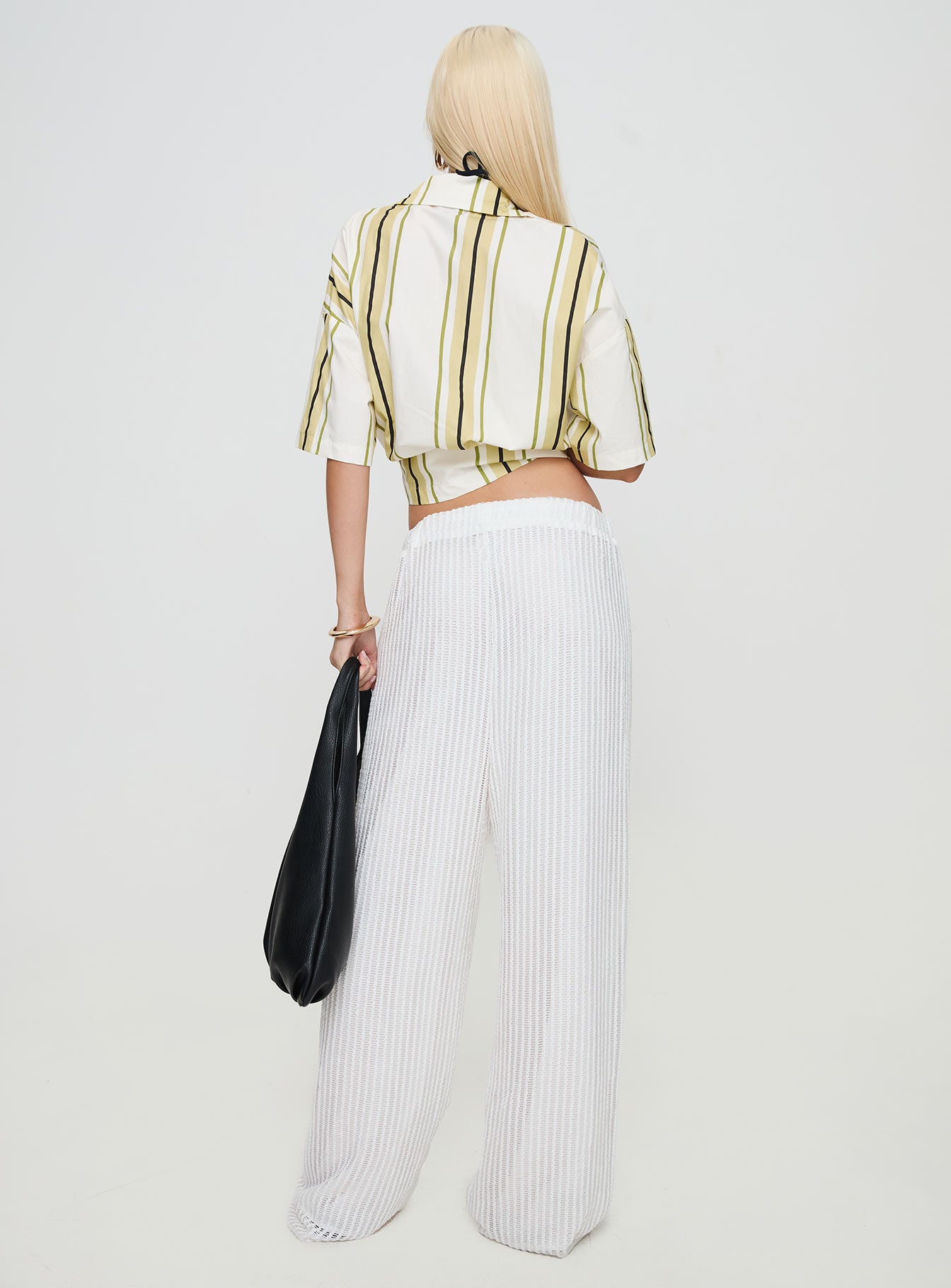 Grove Mesh Pants White、mySite、solidvoid