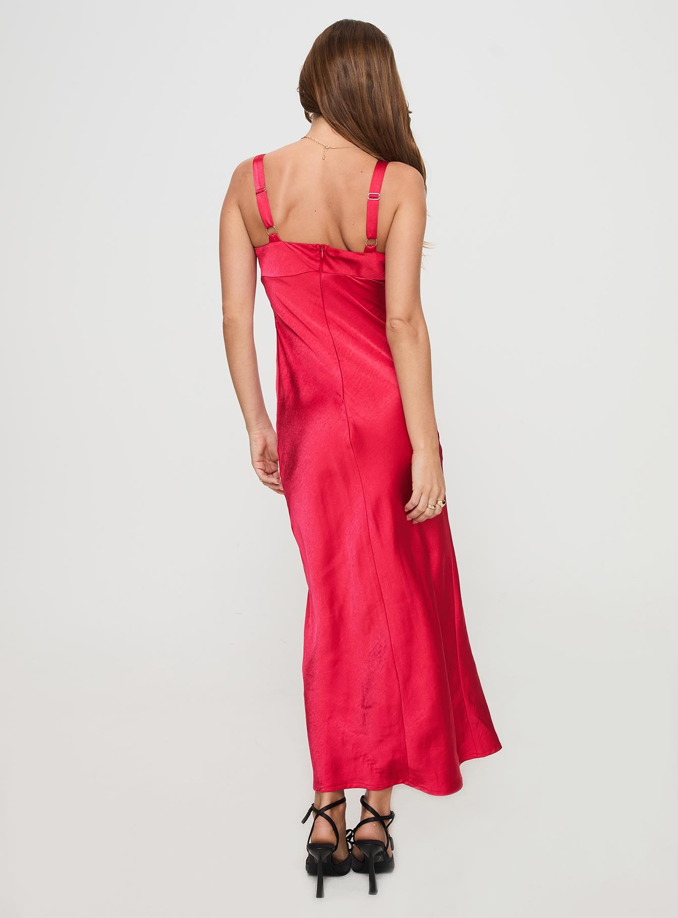 Joane Maxi Dress Red、mySite、solidvoid