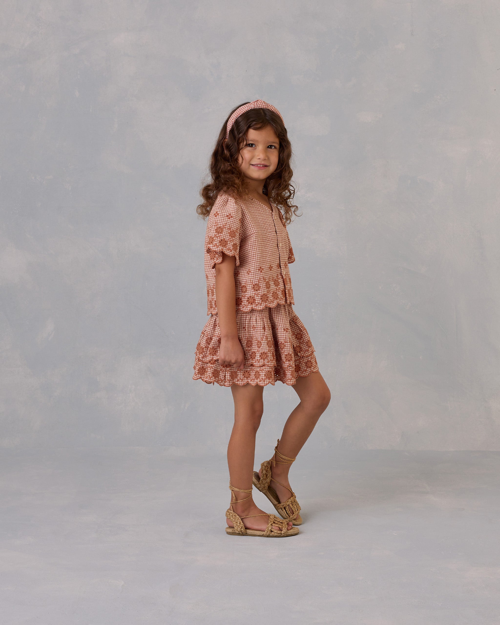  Tiered Mini Skirt || Poppy Gingham、mySite、layawaytickets