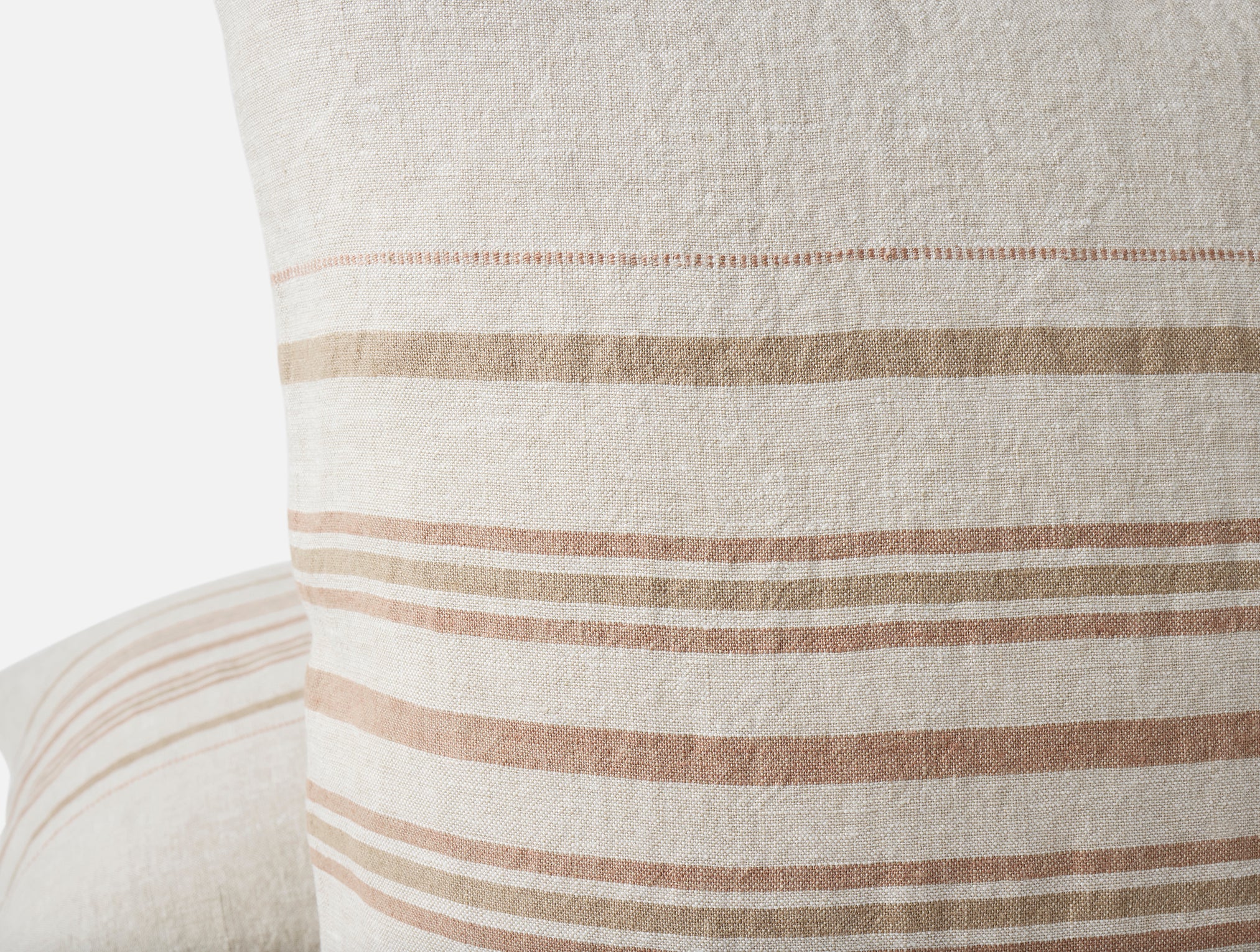  Mojave Organic Linen Decorative Pillow Cover、mySite、sugarbowlscore