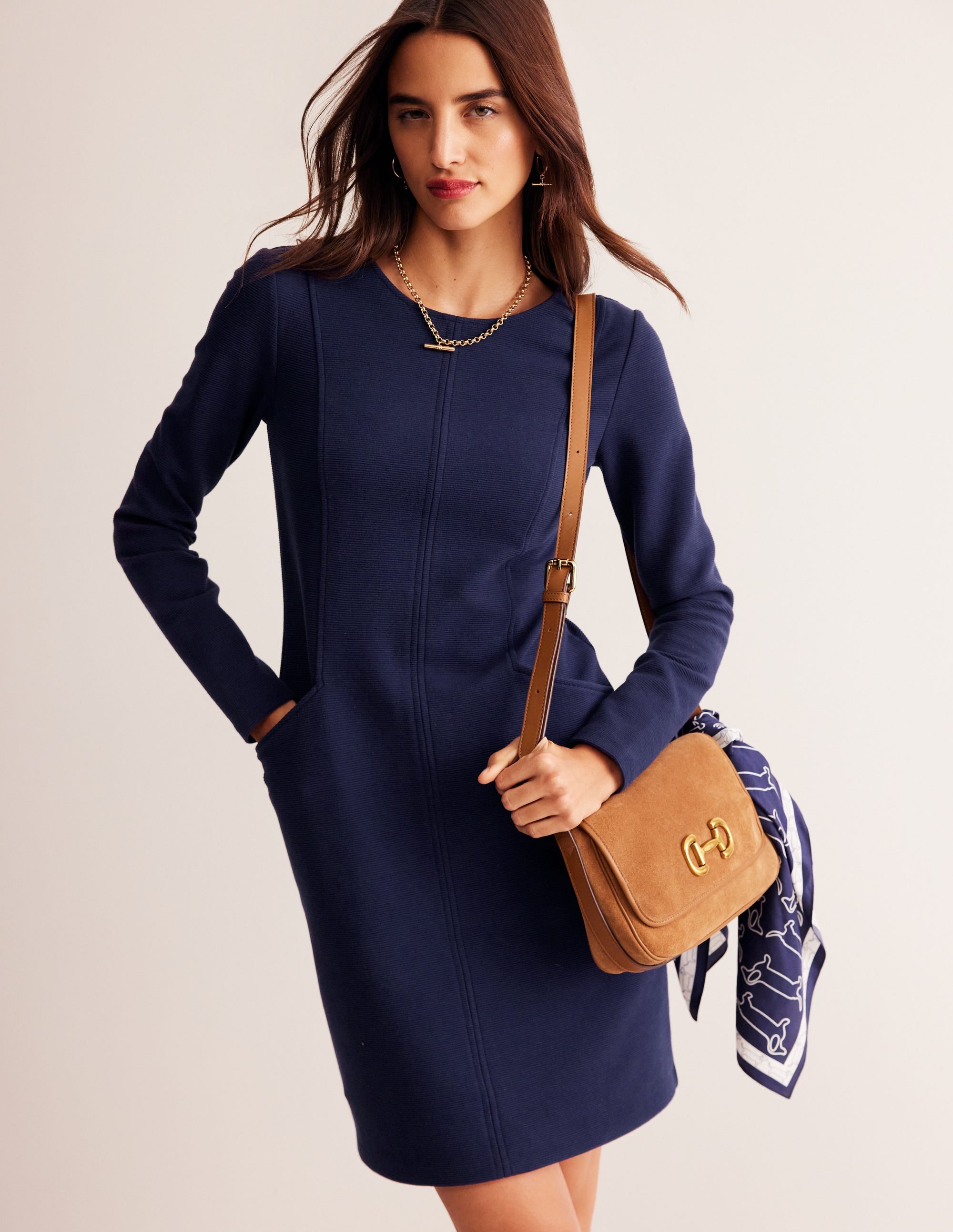  Ellen Ottoman Dress-Evening Blue、mySite、ashleygrahame