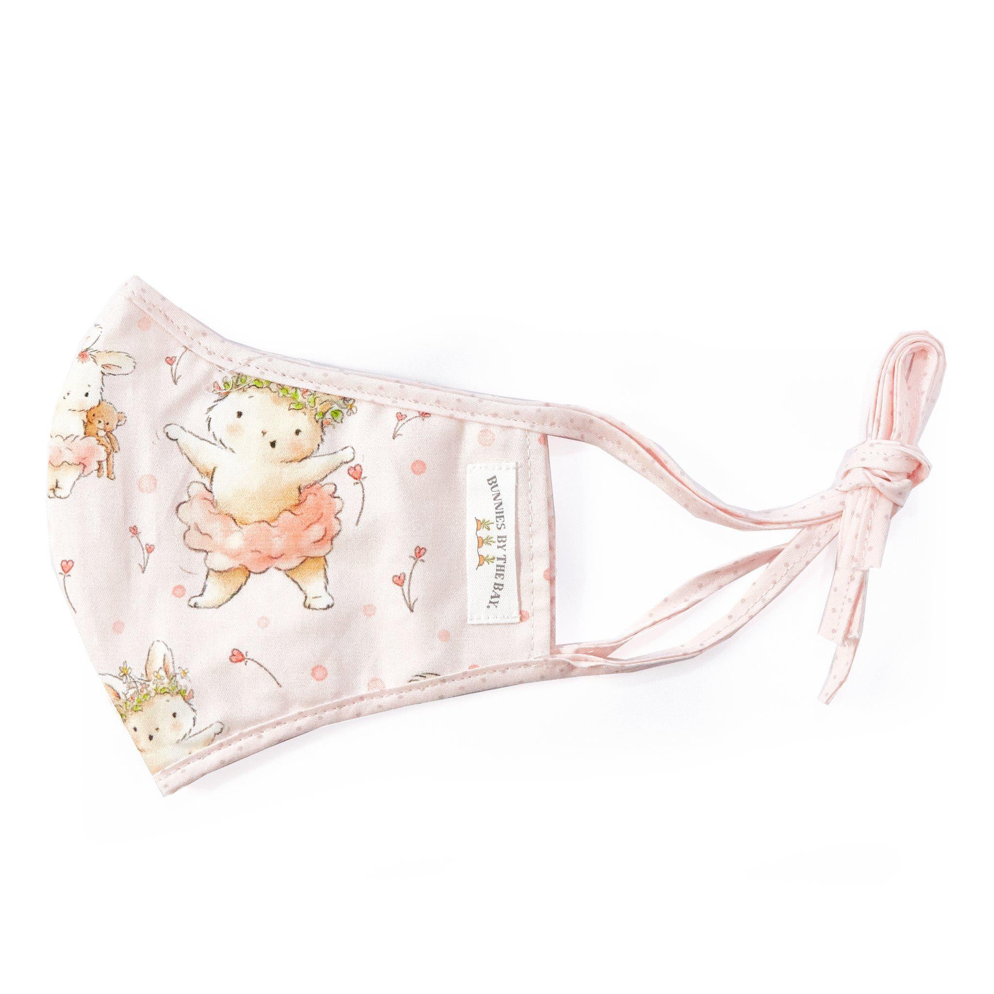 RETIRED - Blossom Bunny Cloth Face Mask for Adults and Kids、mySite、g9winljtr