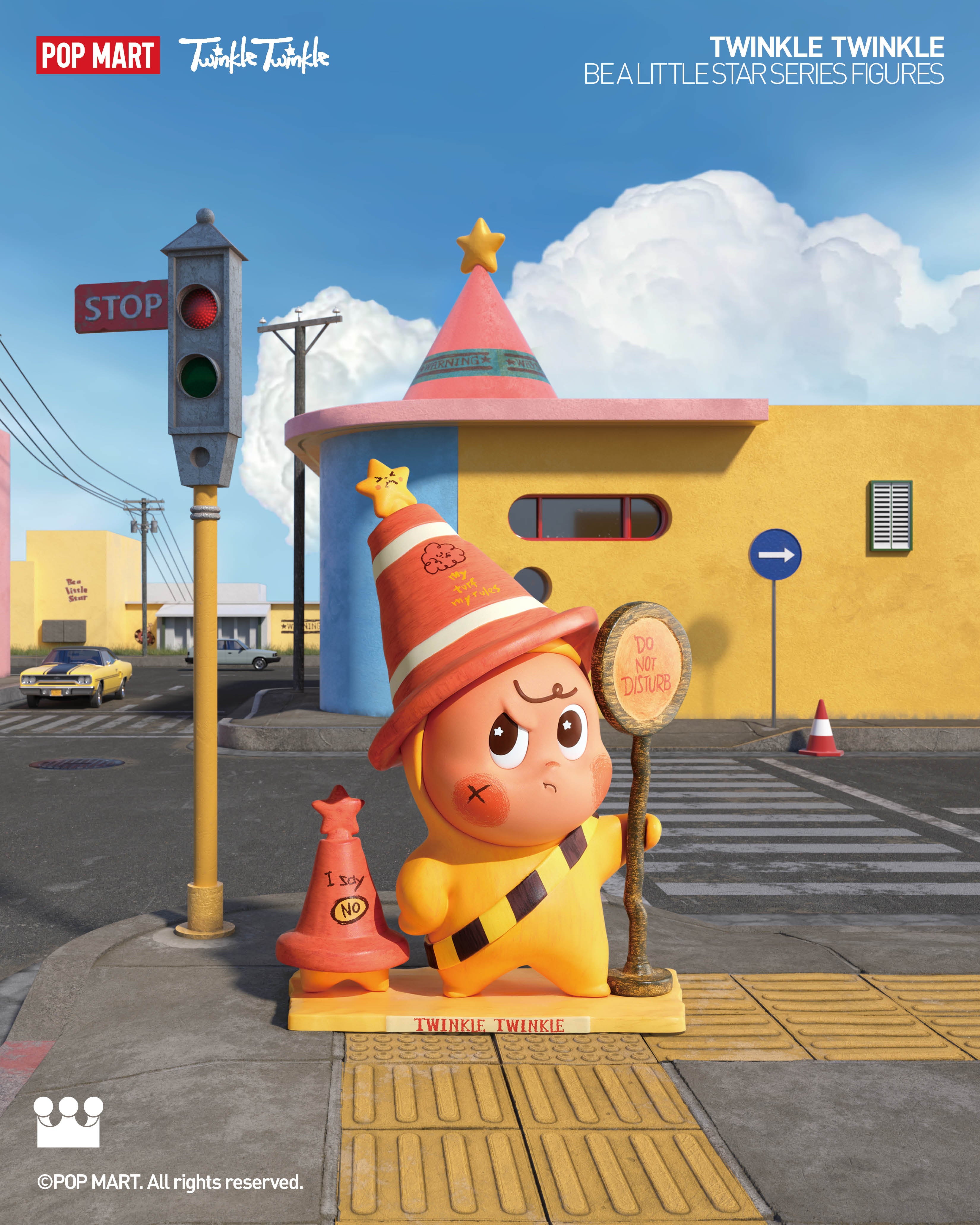  POP MART Twinkle Twinkle Be a Little Star Series Figures、mySite、greenlandpopulation
