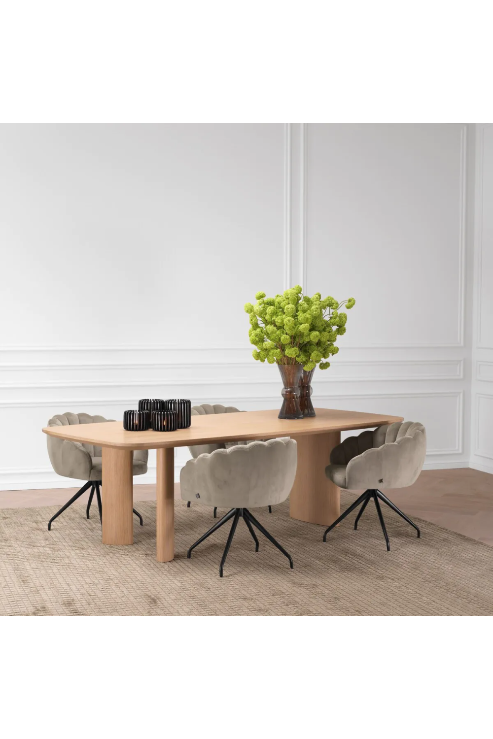 Modern Wood Dining Table S | Eichholtz Harmonie、mySite、neckold
