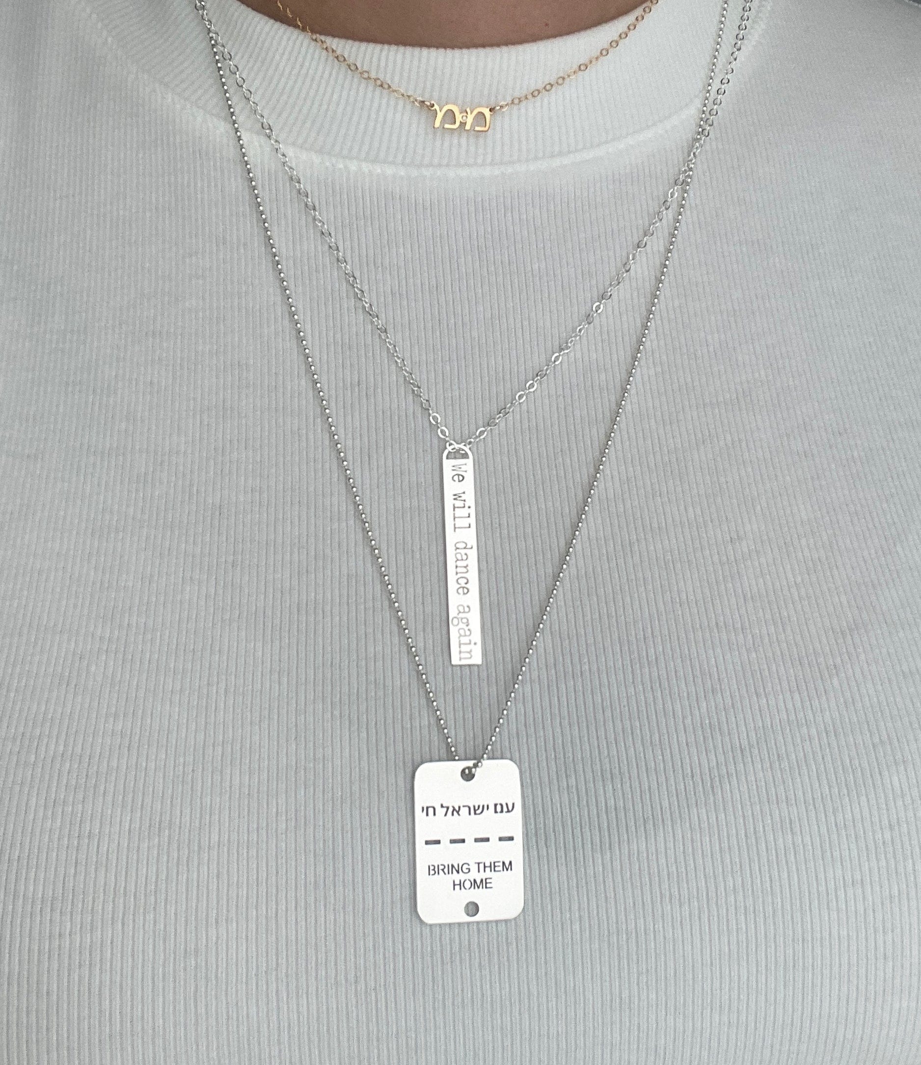 Mia, We Will Dance Again Necklace 100% of Profits Donated - (Sterling Silver or Gold-Plated)、mySite、topwebapps