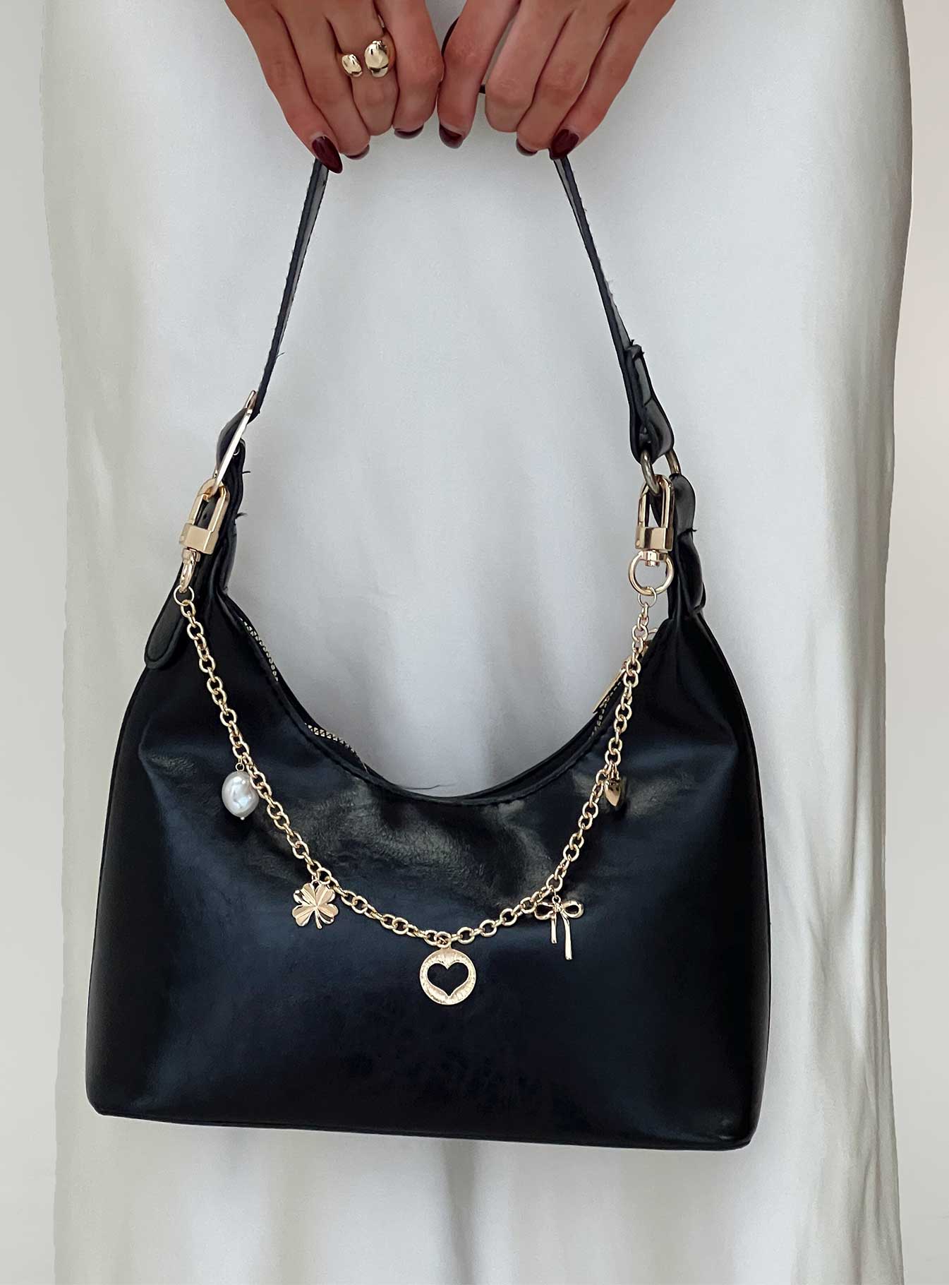 Lucky Charm Bag Charm Gold、mySite、solidvoid