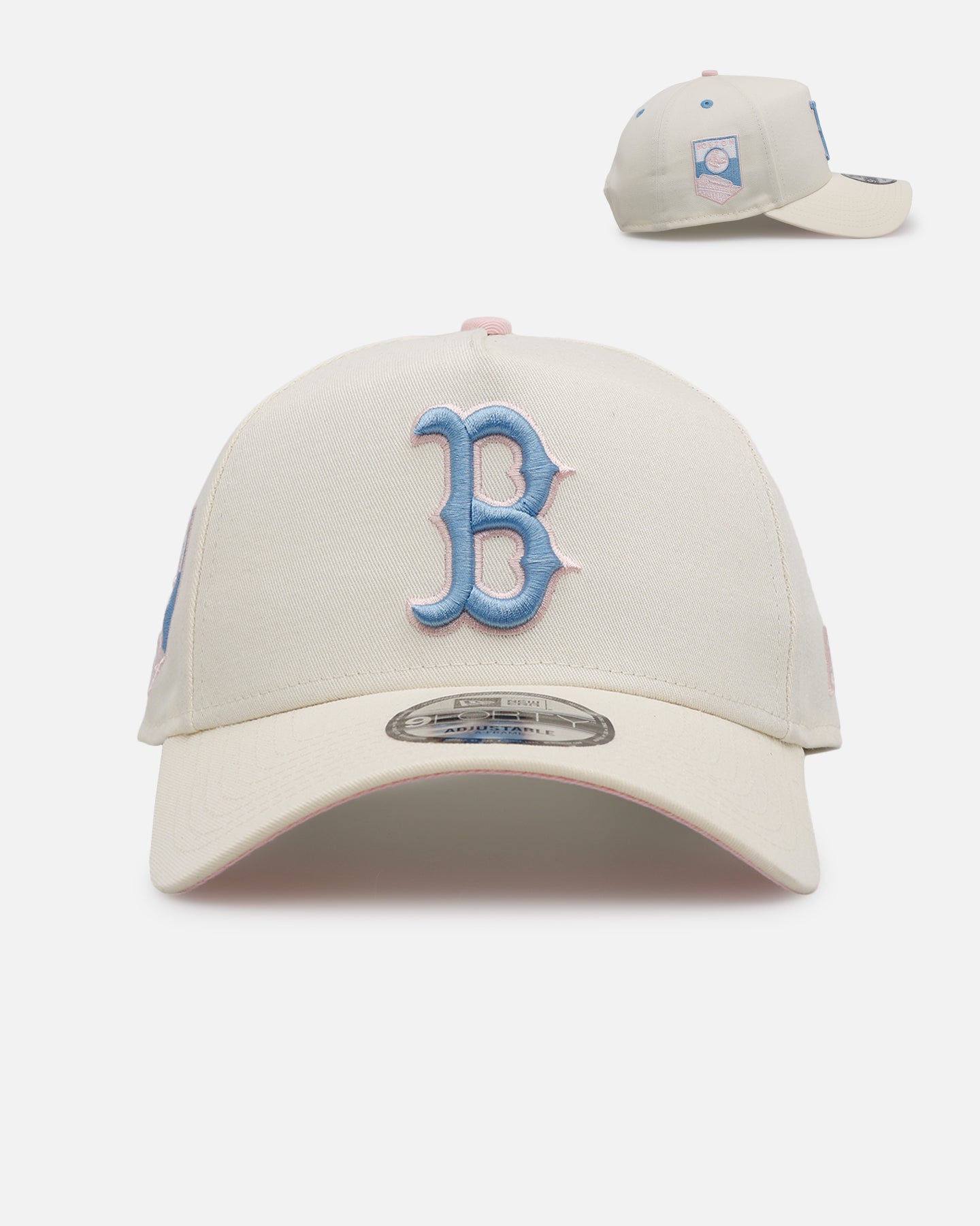 New Era Boston Red Sox 'Pastel' 9FORTY A-Frame Snapback Chrome White、mySite、zt4zffjzw