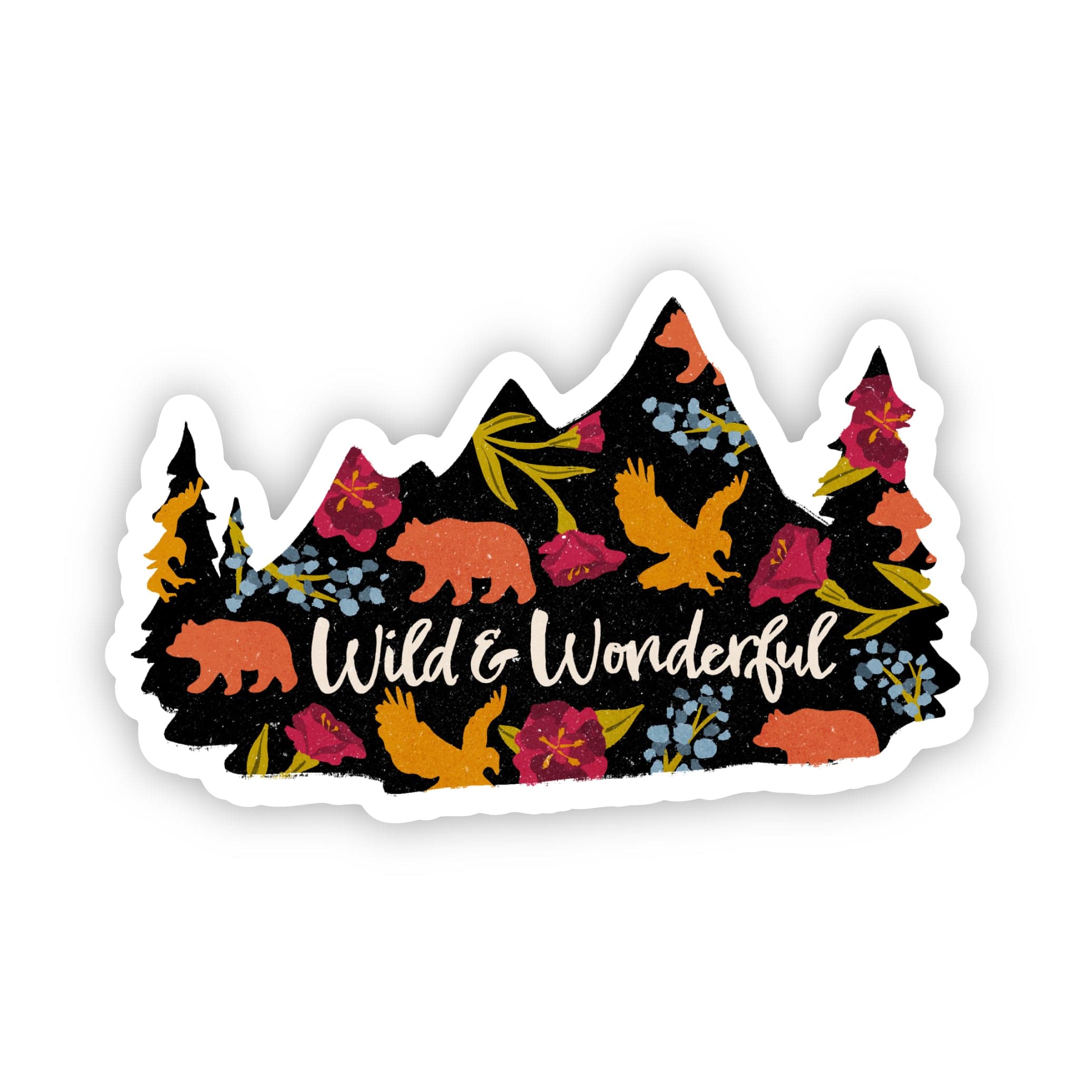  Wild And Wonderful West Virginia Nature Sticker、mySite、ghnorth