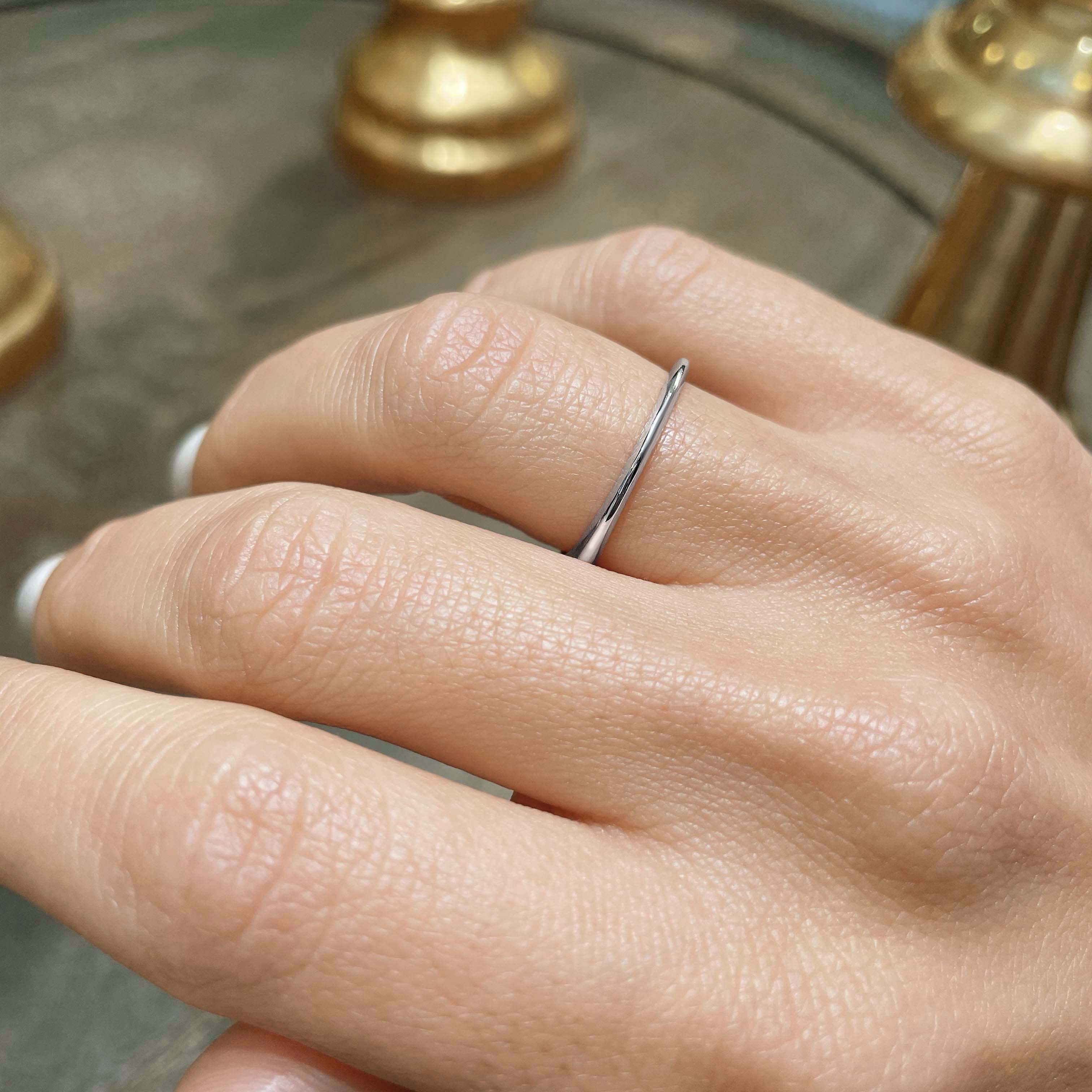 Samantha Wedding Ring -14K White Gold、mySite、hinf8tx79