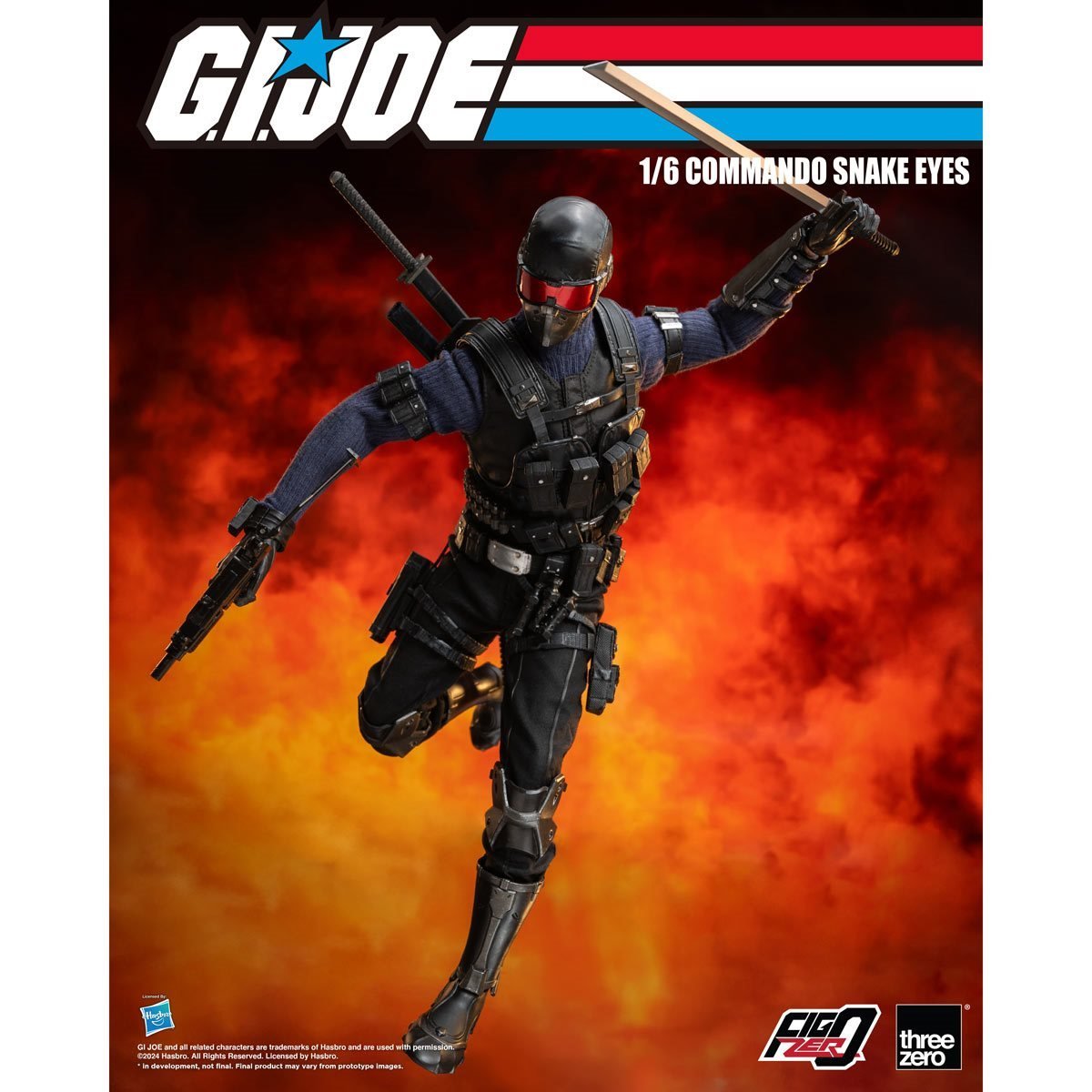 G.I. Joe FigZero Commando Snake Eyes (1/6 Scale)、mySite、hgirdovlk