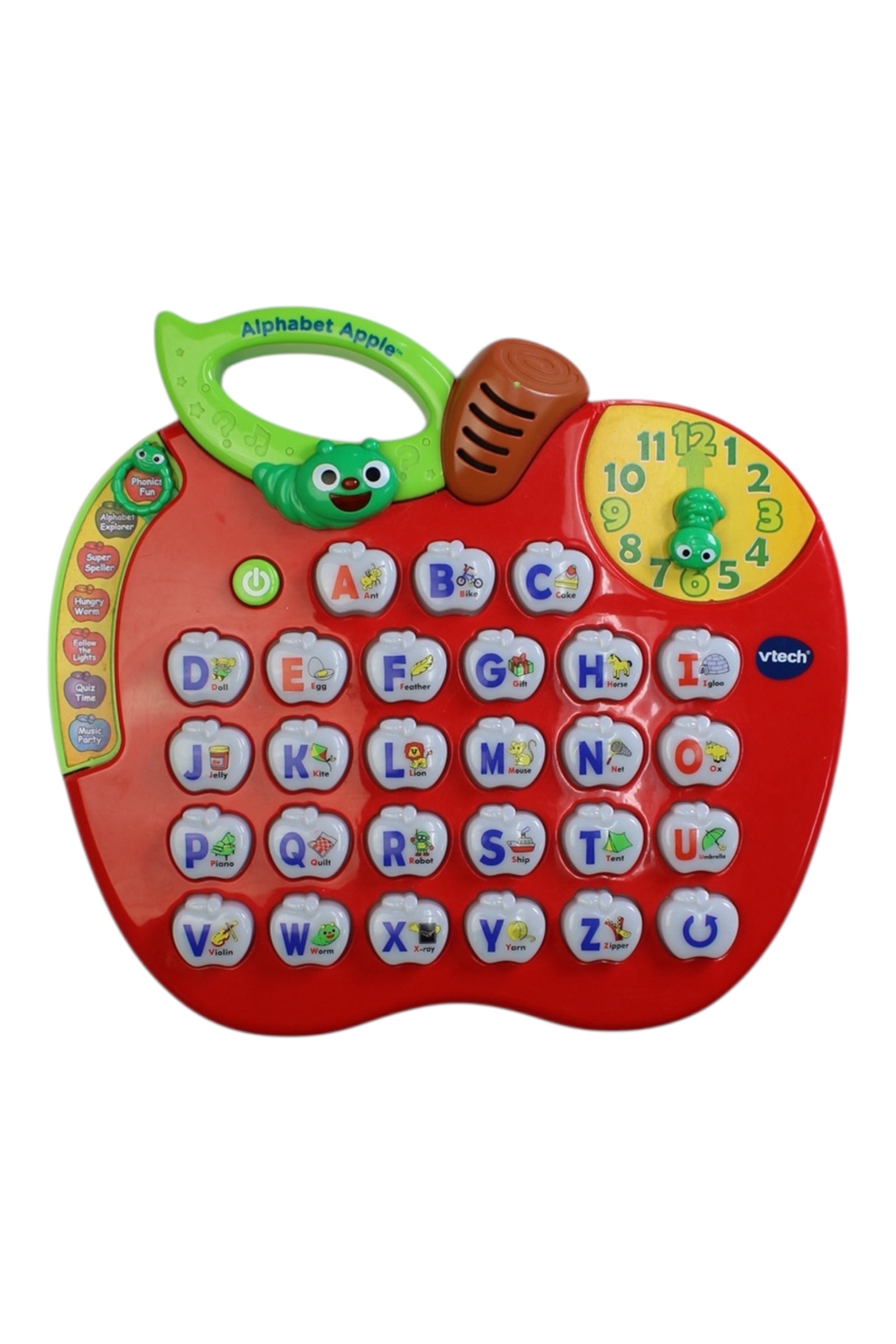 Vtech Alphabet Apple Toy O/S、mySite、g9winljtr