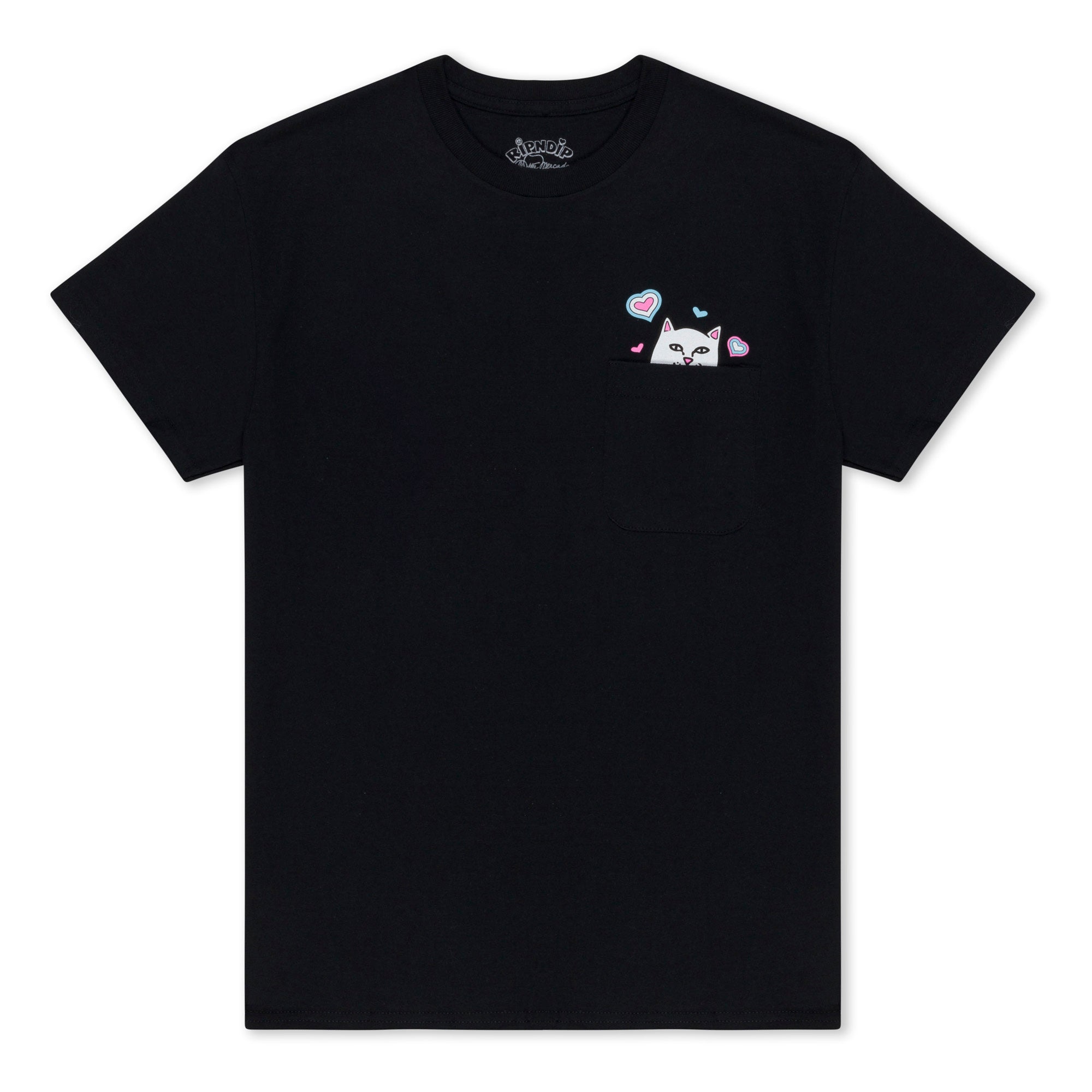 Lord Nermal Amor Pocket Tee (Black)、mySite、merchandisen