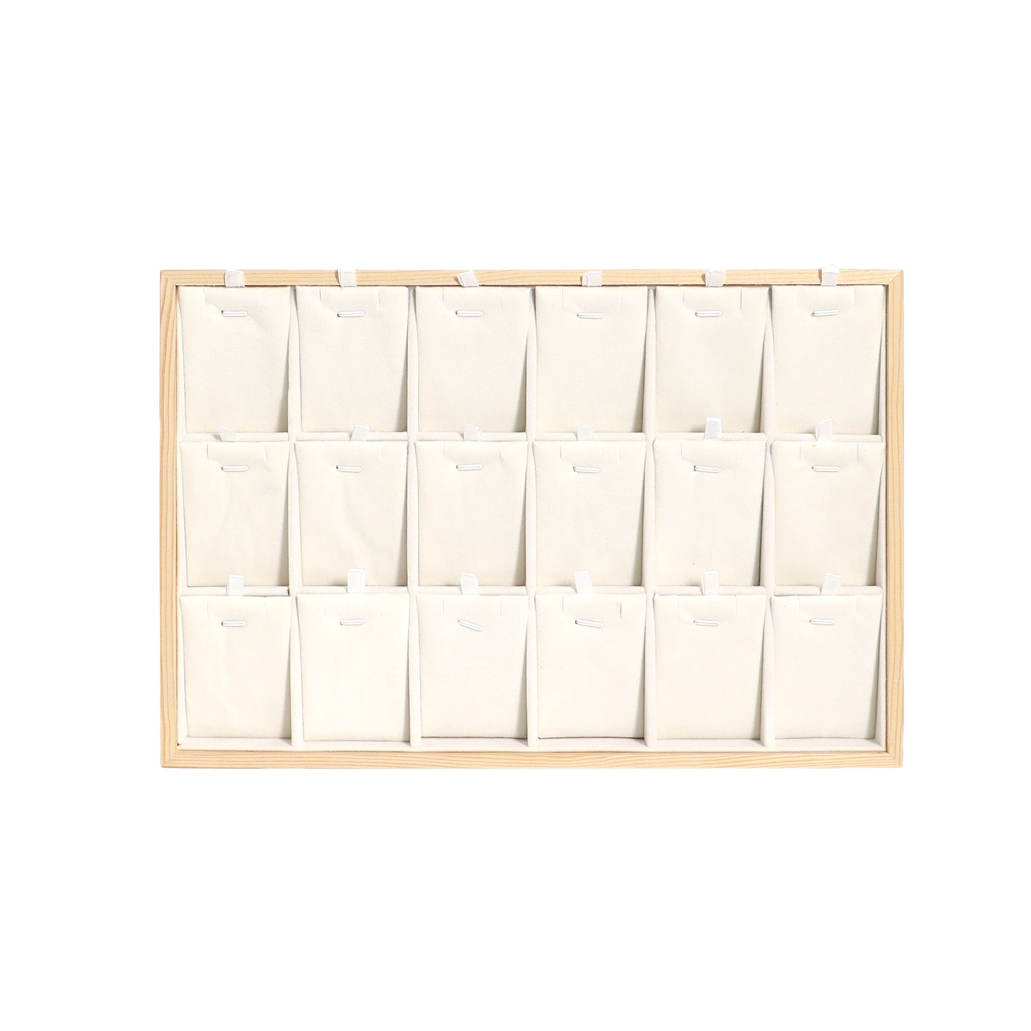 18 Unit Necklace/Charm Wood Jewelry Display / DSP0009、mySite、dreamappss