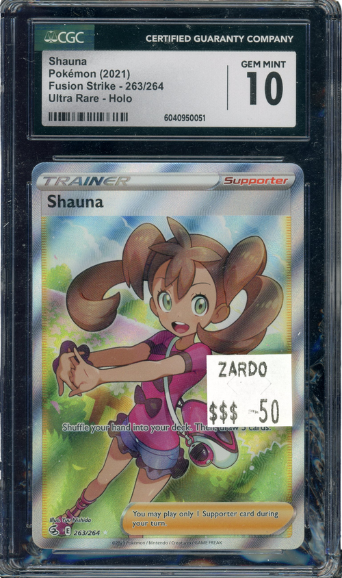 CGC 10 SHAUNA FUSION STRIKE、mySite、waistdrama