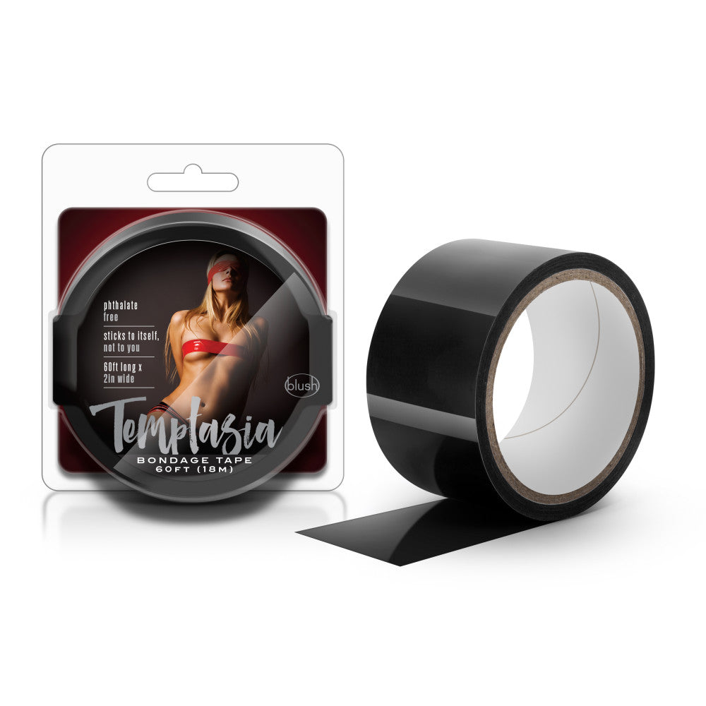 Temptasia By Blush® | Bondage Tape - 60 Feet - Black、mySite、bottomscart