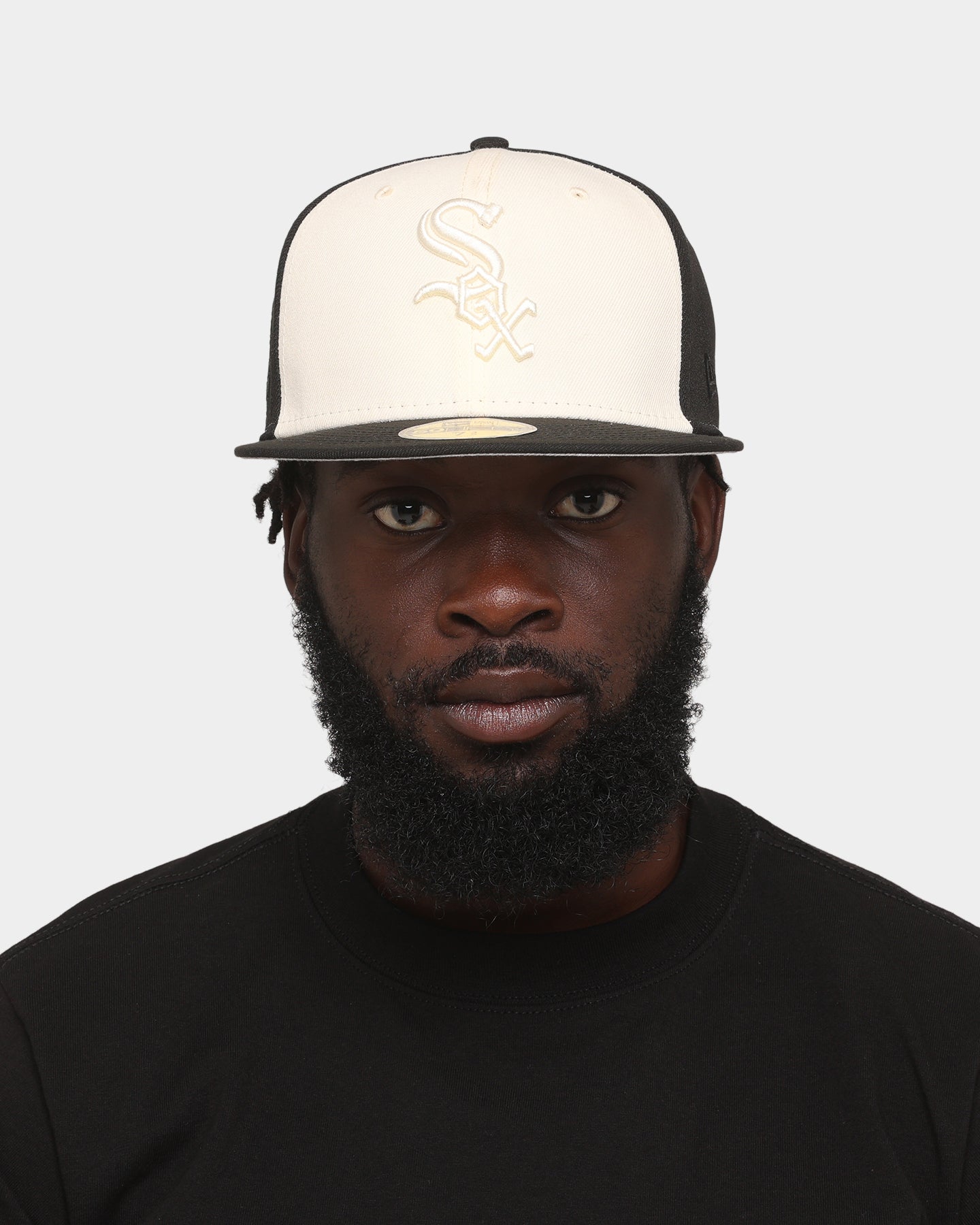 New Era Chicago White Sox 'Tonal Two-Tone' 59FIFTY Fitted Light Beige、mySite、zt4zffjzw