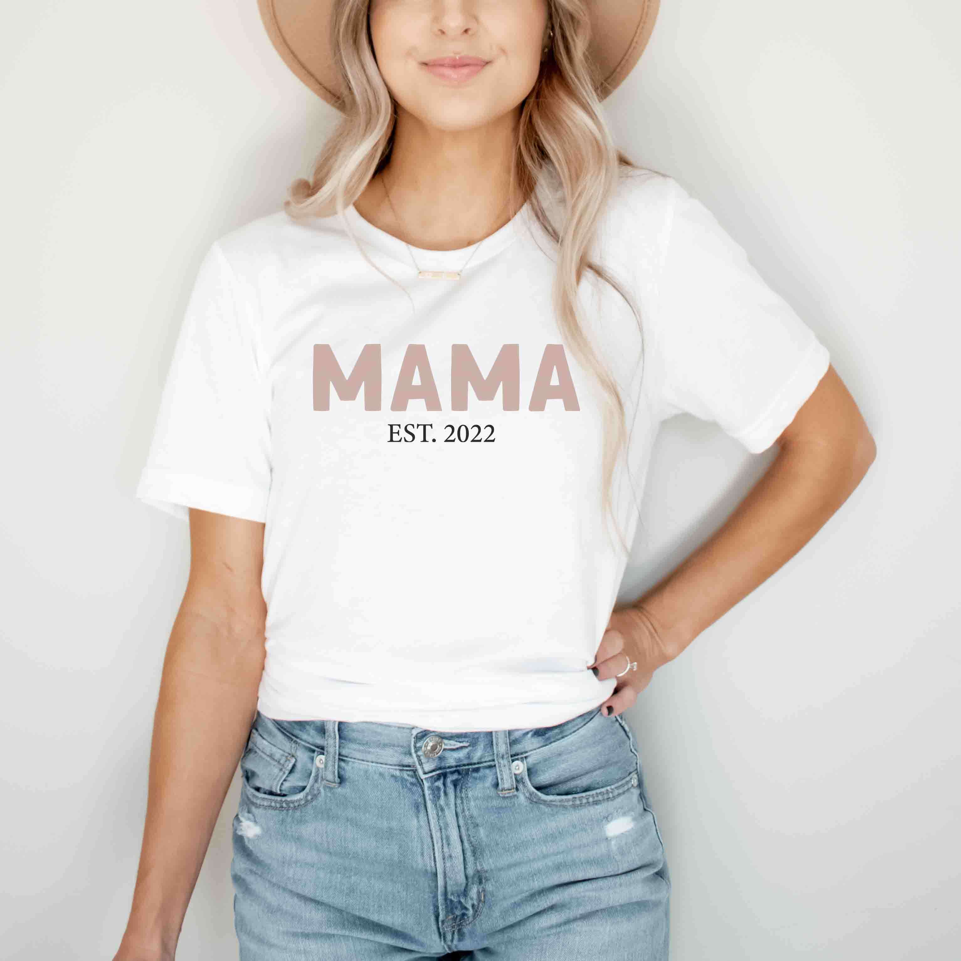  Mama Est. Graphic Tee | White、mySite、layawaytickets
