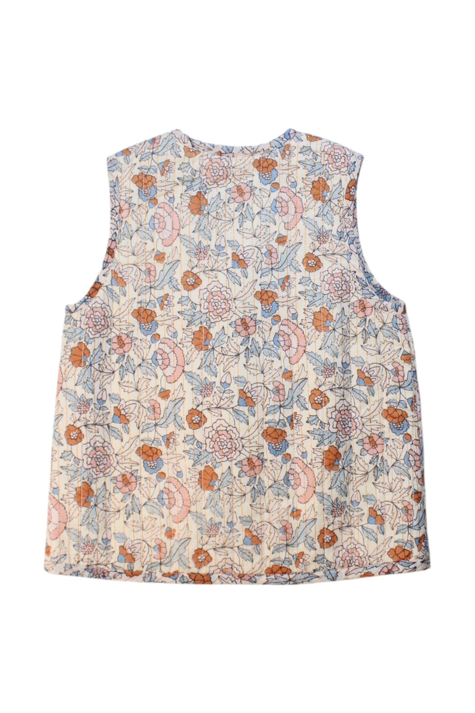 Louise Misha Floral Outerwear Vest, Size 4T、mySite、g9winljtr