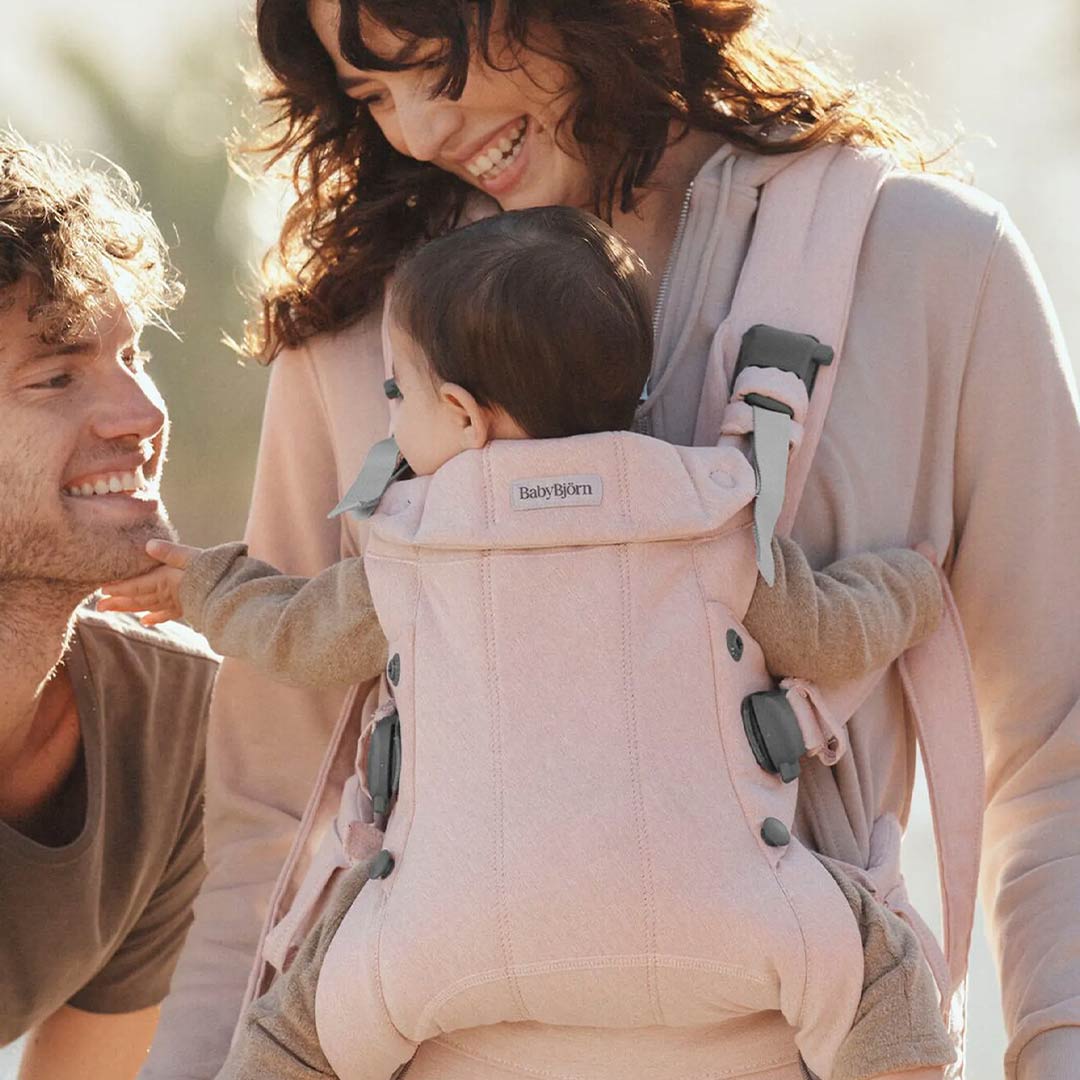  BabyBjörn Harmony Woven Mélange - Light Pink、mySite、merchandisen