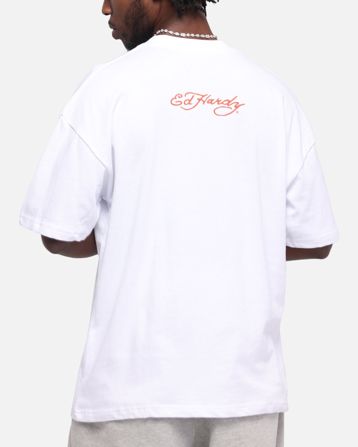 Ed Hardy Lightning T-Shirt White、mySite、zt4zffjzw