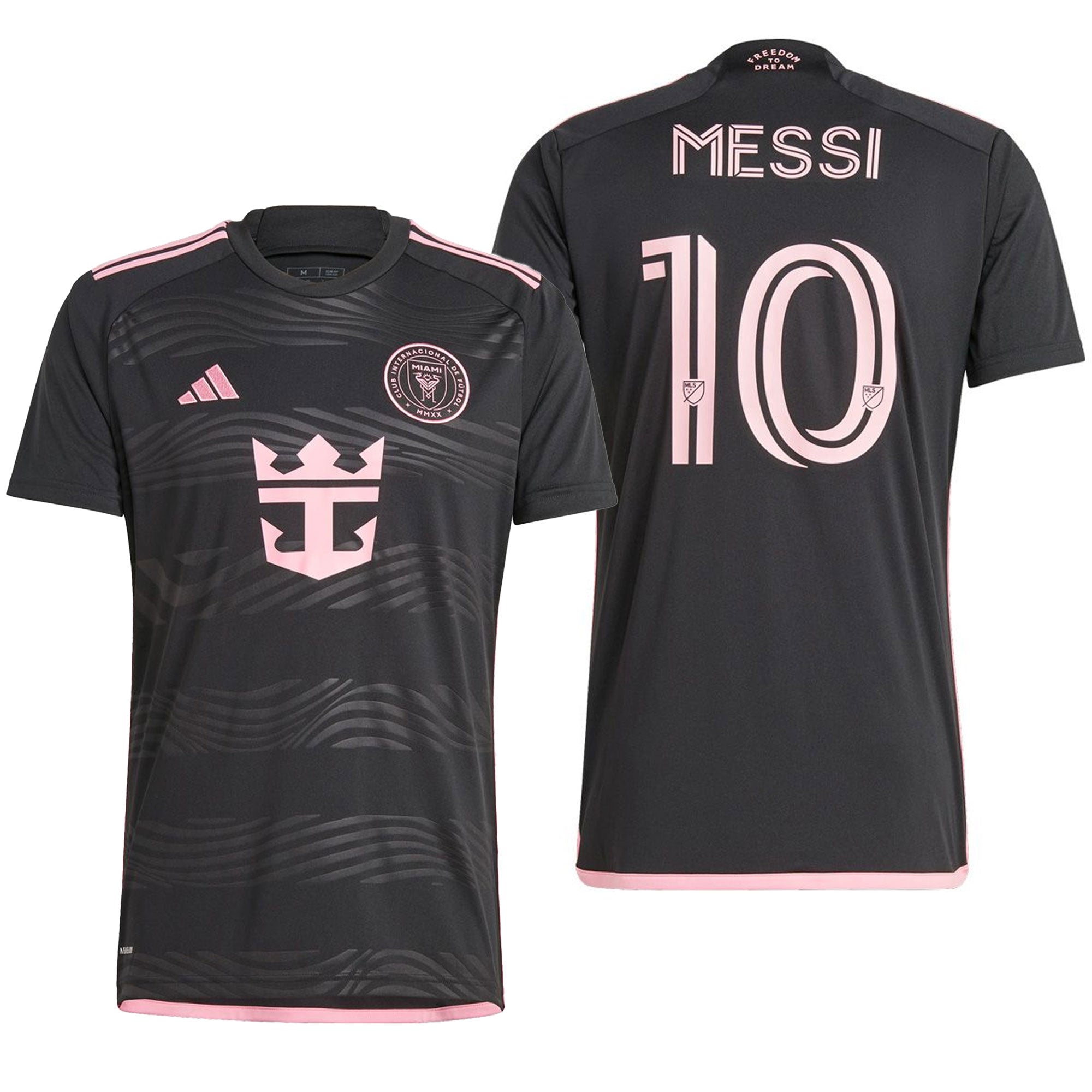 adidas Men's Inter Miami 2024/25 Away Jersey w/ Messi #10 Printing、mySite、bottomscart