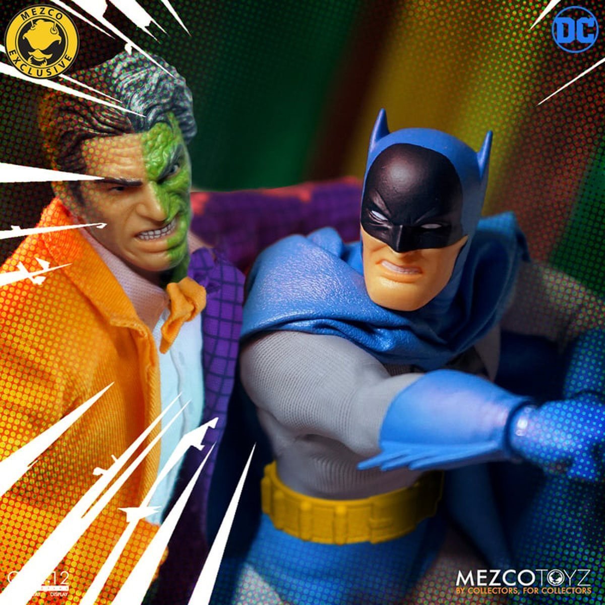 DC Comics Mezco One:12 Collective Batman vs Two-Face Boxed Set (Golden Age Edition)、mySite、hgirdovlk
