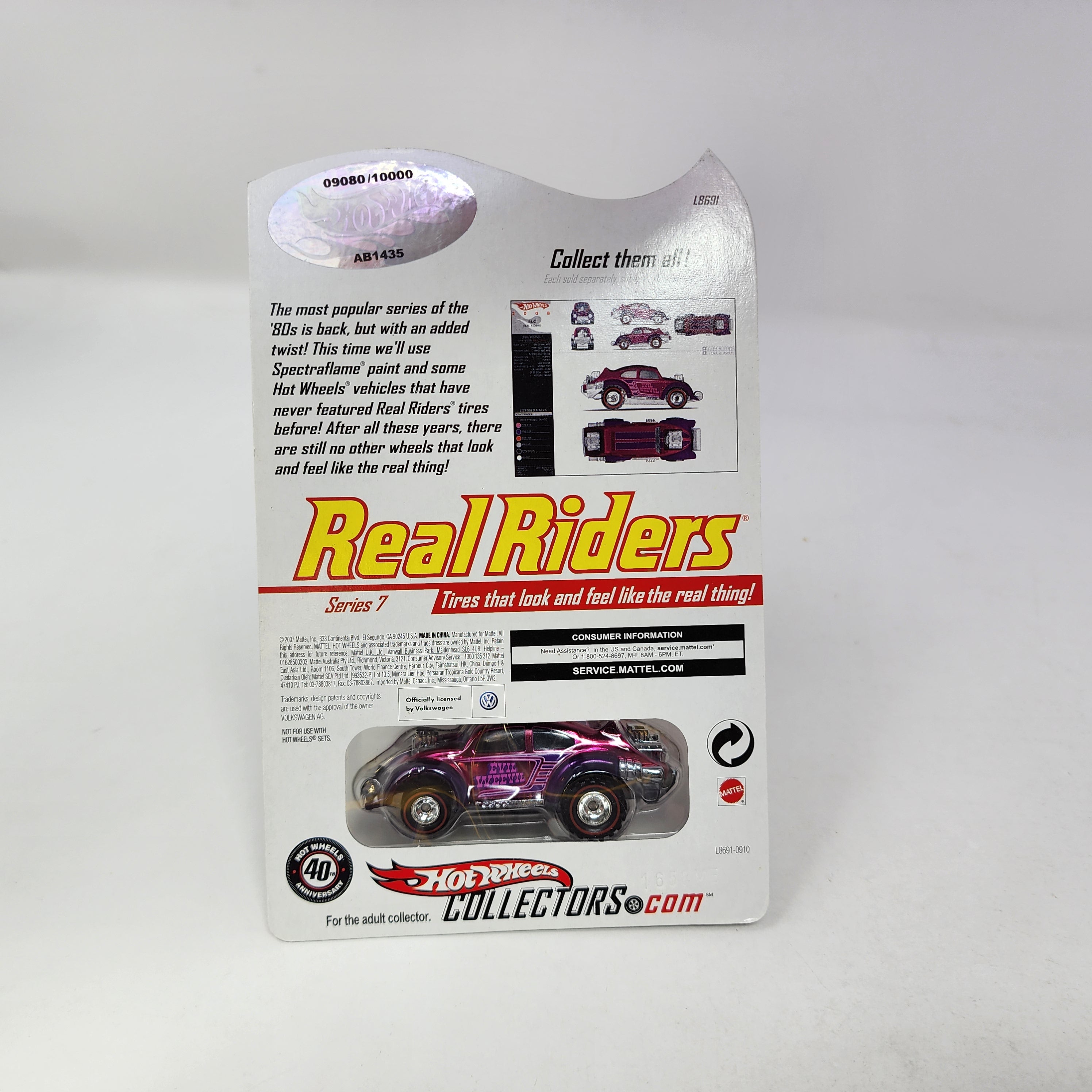 Evil Weevil Series 7 * Hot Wheels Red Line Club RLC Real Riders、mySite、hgirdovlk