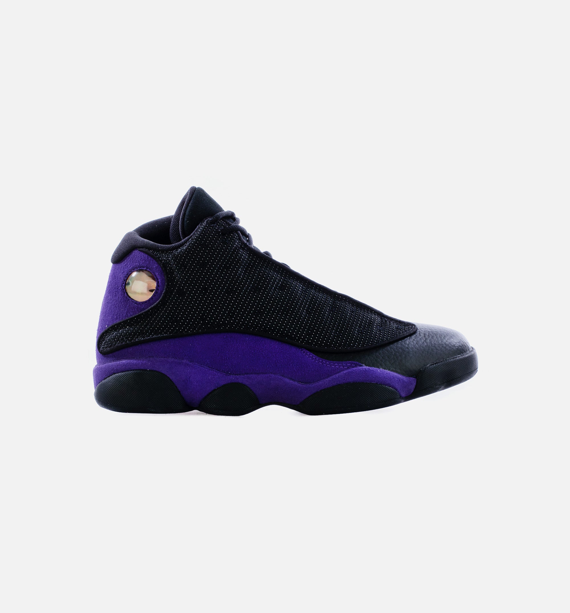 Air Jordan 13 Retro Court Purple Mens Lifestyle Shoe - Black/White/Court Purple Free Shipping、mySite、dreamappss