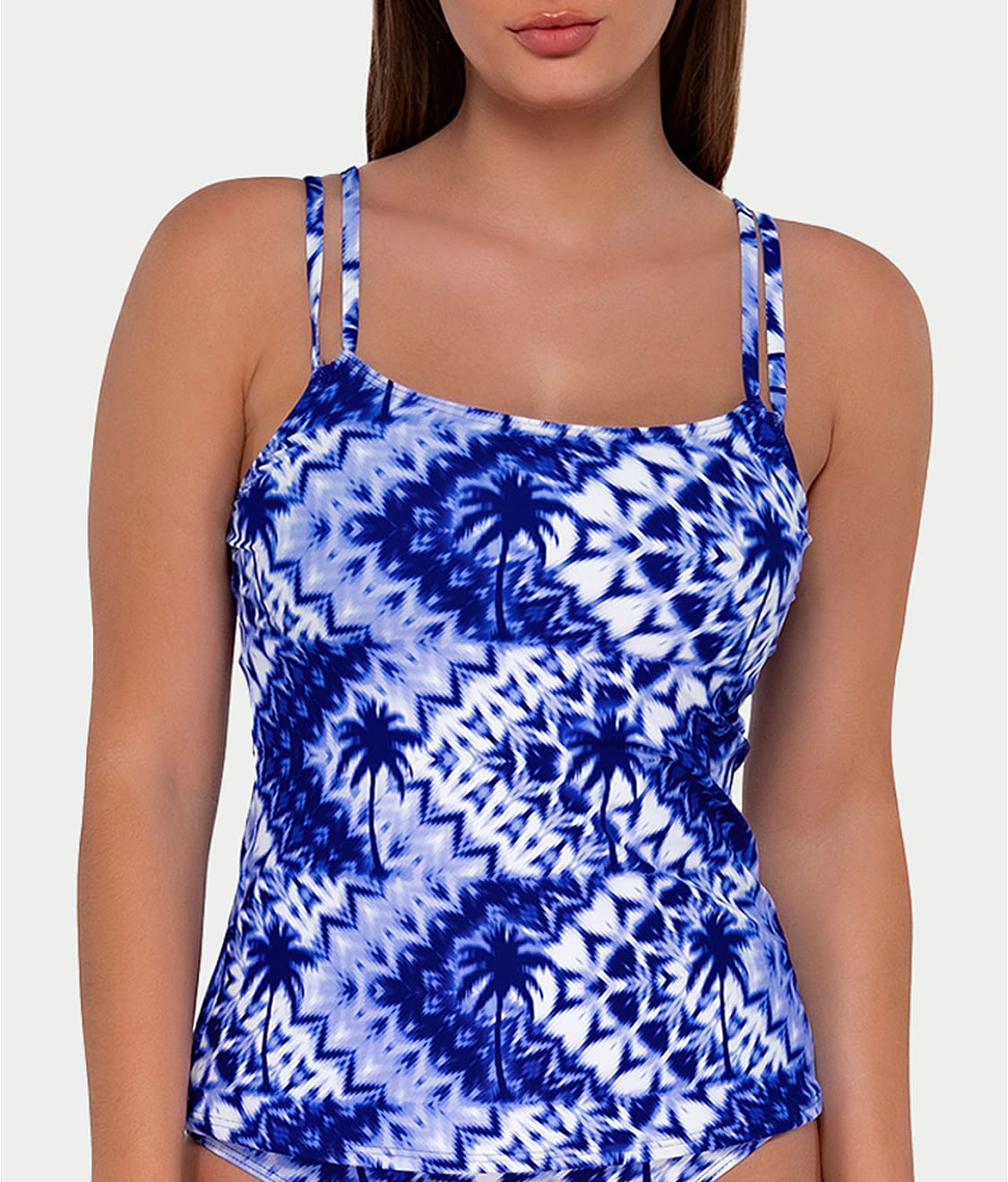  Printed Taylor Underwire Tankini Top、mySite、justintrudeaud