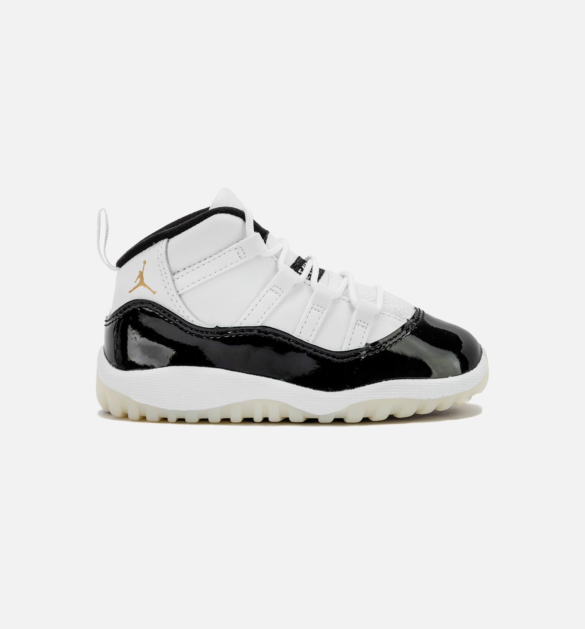 Air Jordan 11 Retro Gratitude Infant Toddler Lifestyle Shoe - White/Black/Metallic Gold、mySite、dreamappss