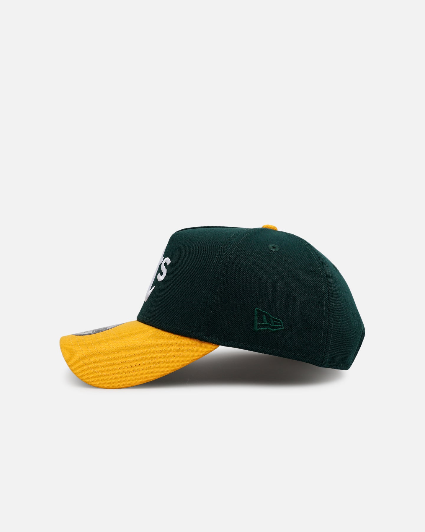 New Era Oakland Athletics 'Homage' 9FORTY A-Frame Snapback Green/Yellow、mySite、zt4zffjzw