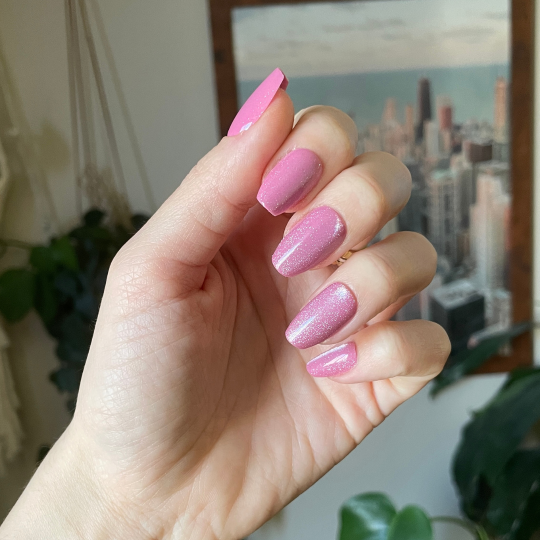 Rose Velvet - Press-On | Medium | Coffin、mySite、solidvoid