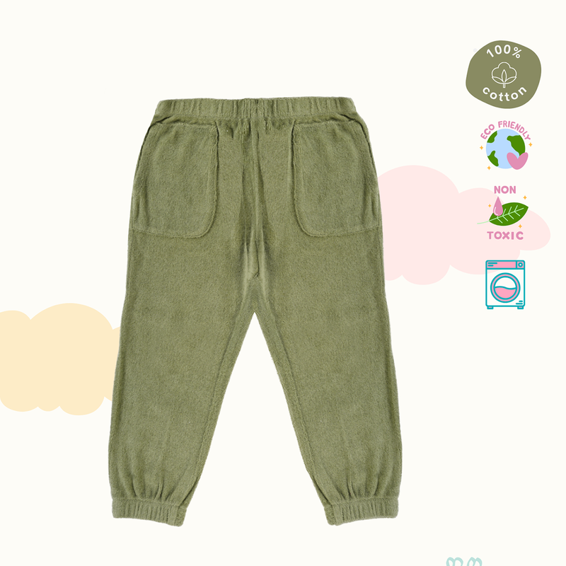 Cotton Sweat Pant | Green、mySite、camillekostekn