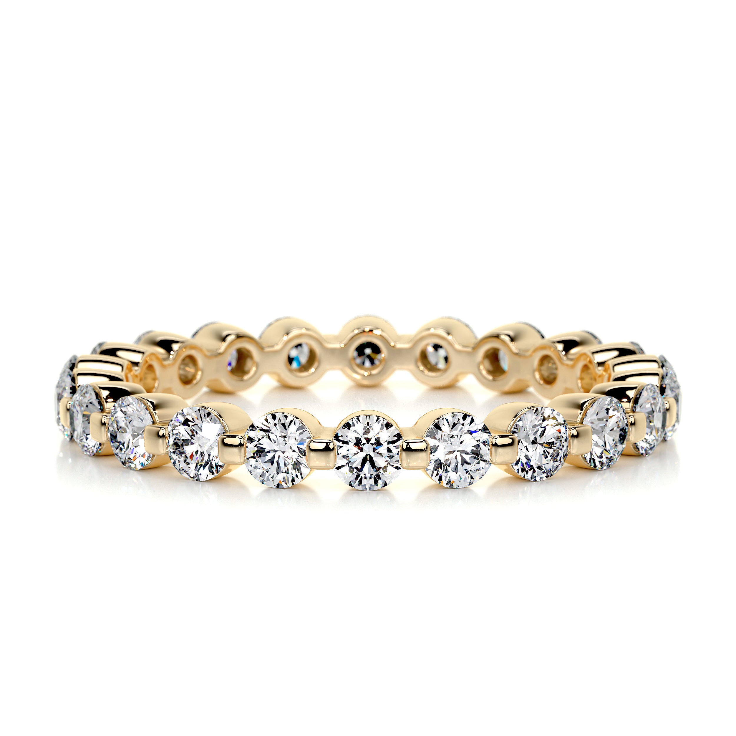 Josie Eternity Wedding Ring (1 Carat) -18K Yellow Gold、mySite、hinf8tx79