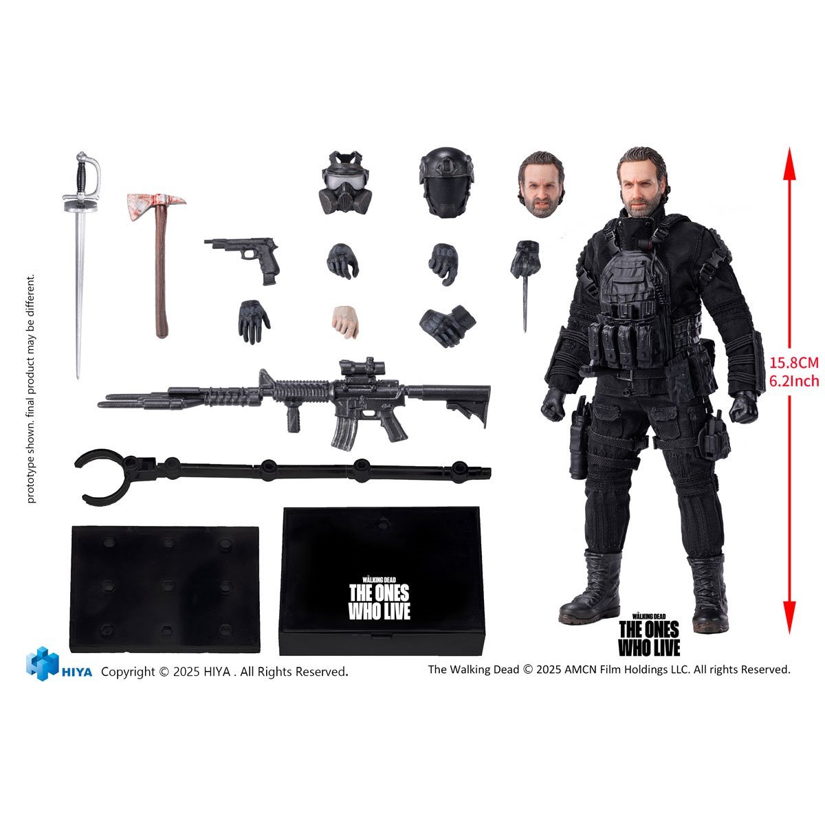 Hiya The Walking Dead: The Ones Who Lived Exquisite Super Series PX Previews Exclusive Rick Grimes (1/12)、mySite、hgirdovlk