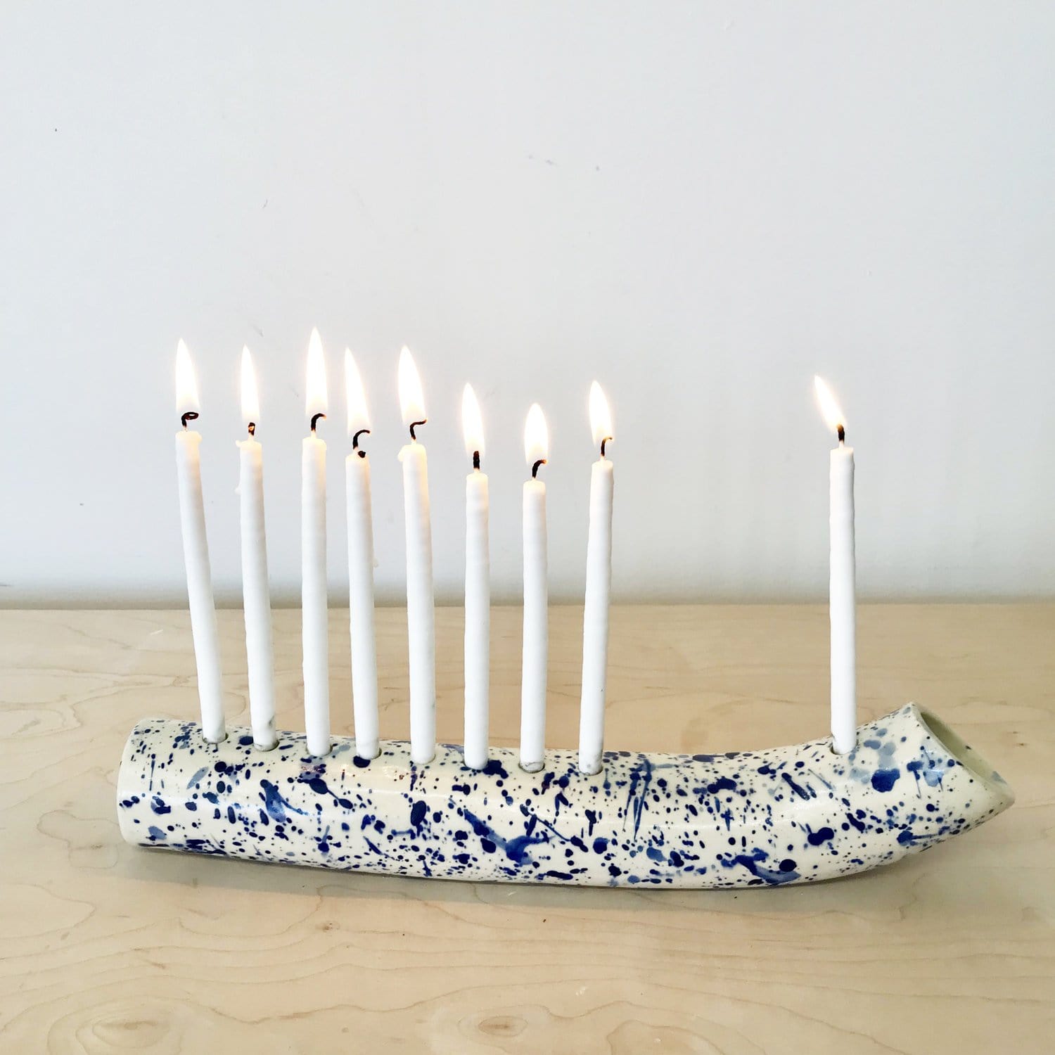 Splatter Menorah by Julia Elsas, Medium、mySite、topwebapps