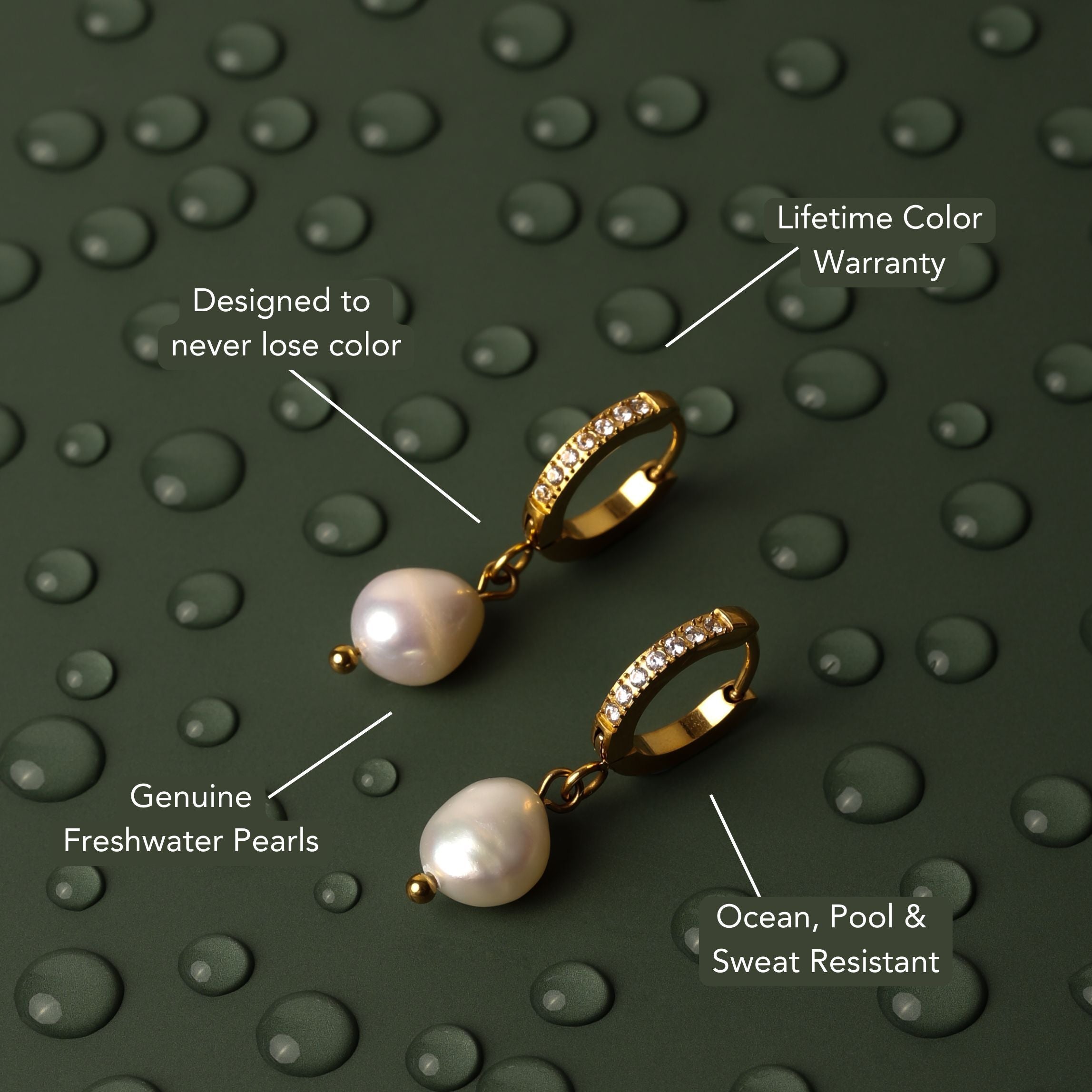 Freshwater Pearl Hoop Earrings、mySite、hinf8tx79