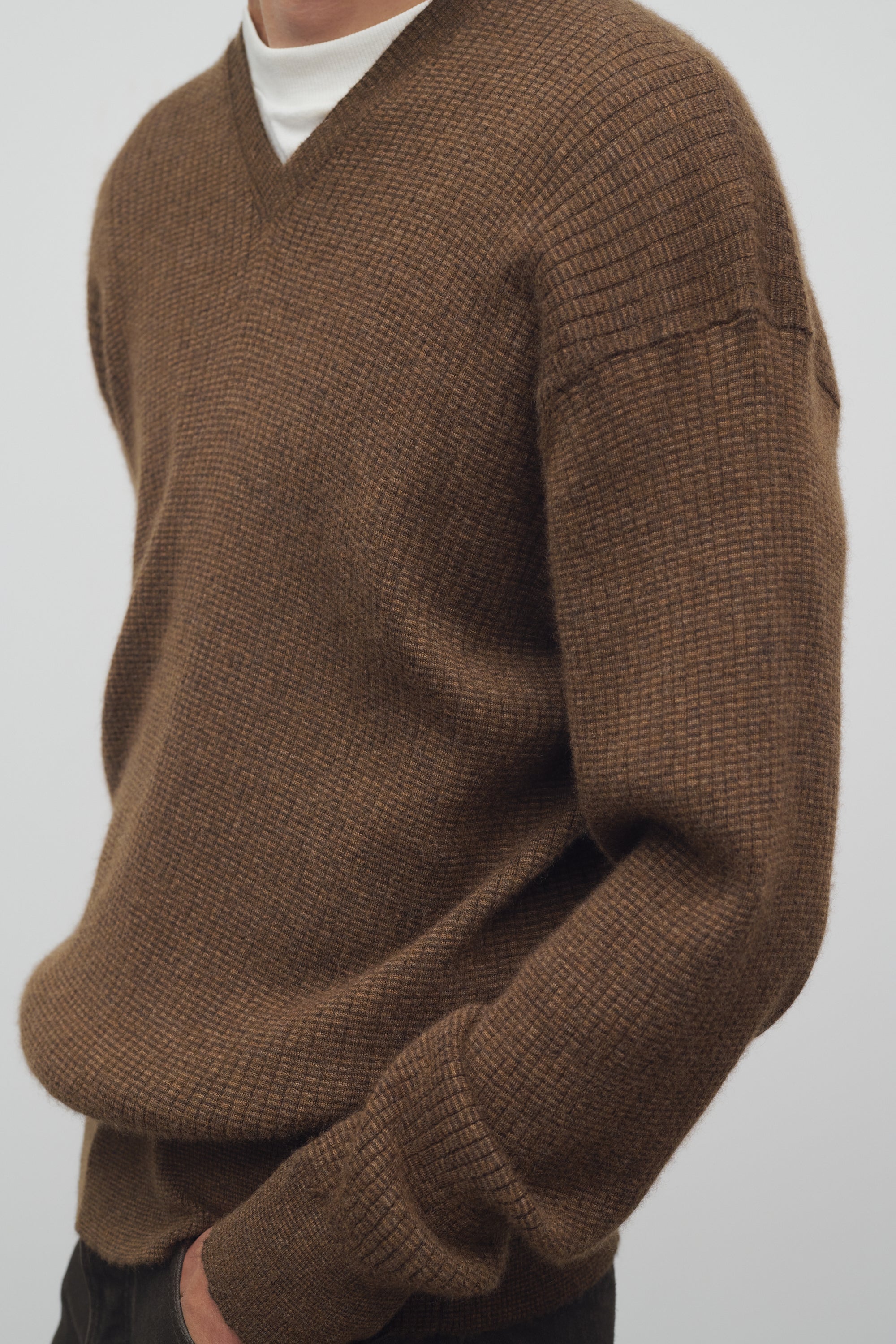 Thayer Sweater in Cashmere and Silk、mySite、aoinhome