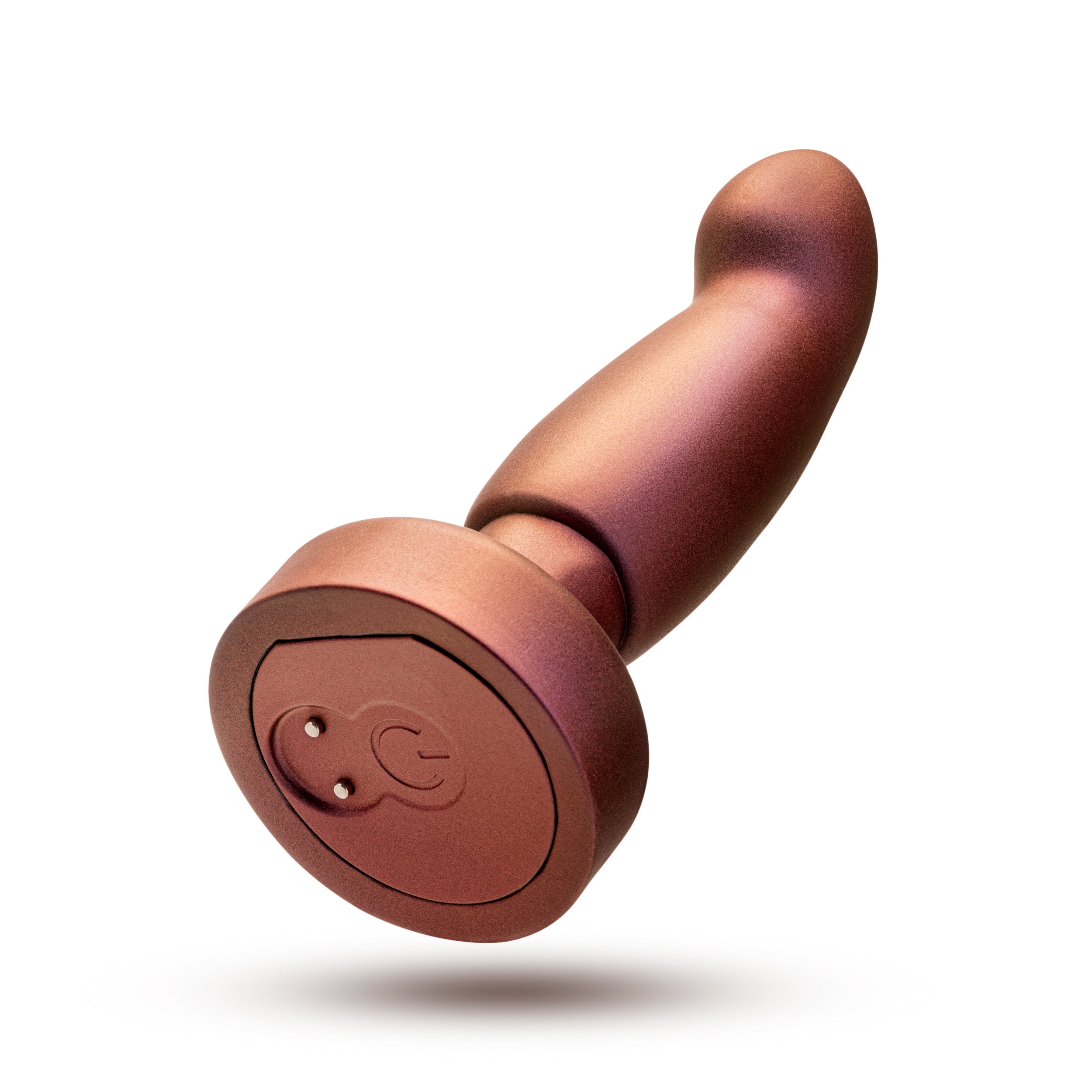 Anal Adventures Matrix By Blush® | Bionic Plug: Prostate Massager With Gyrating Shaft & Rotating Rimmer in Cosmic Copper | Made from Pure Puria™ Silicone & IPX7 Waterproof、mySite、bottomscart