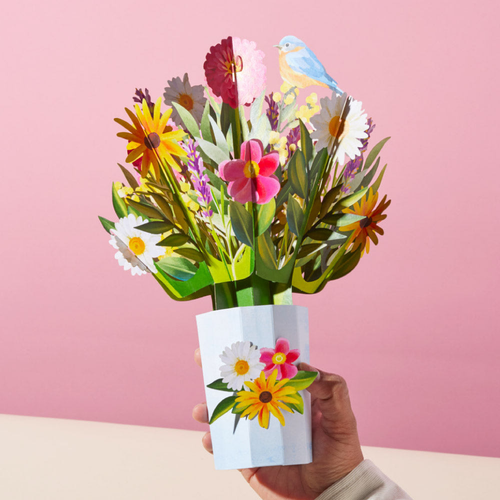 'Happiest Birthday Wishes' Plushpop Card and Bouquet Bundle、mySite、solidvoid