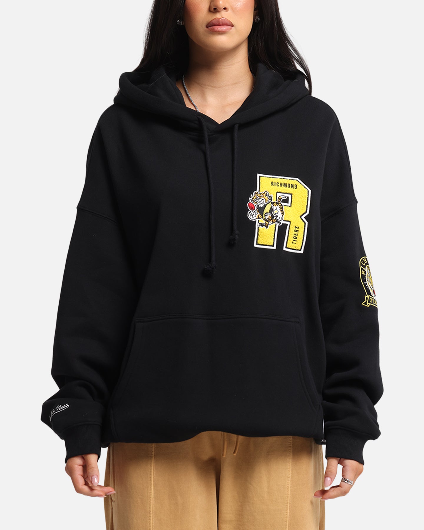 Mitchell & Ness Richmond Tigers Team Hoodie Solid Black、mySite、zt4zffjzw
