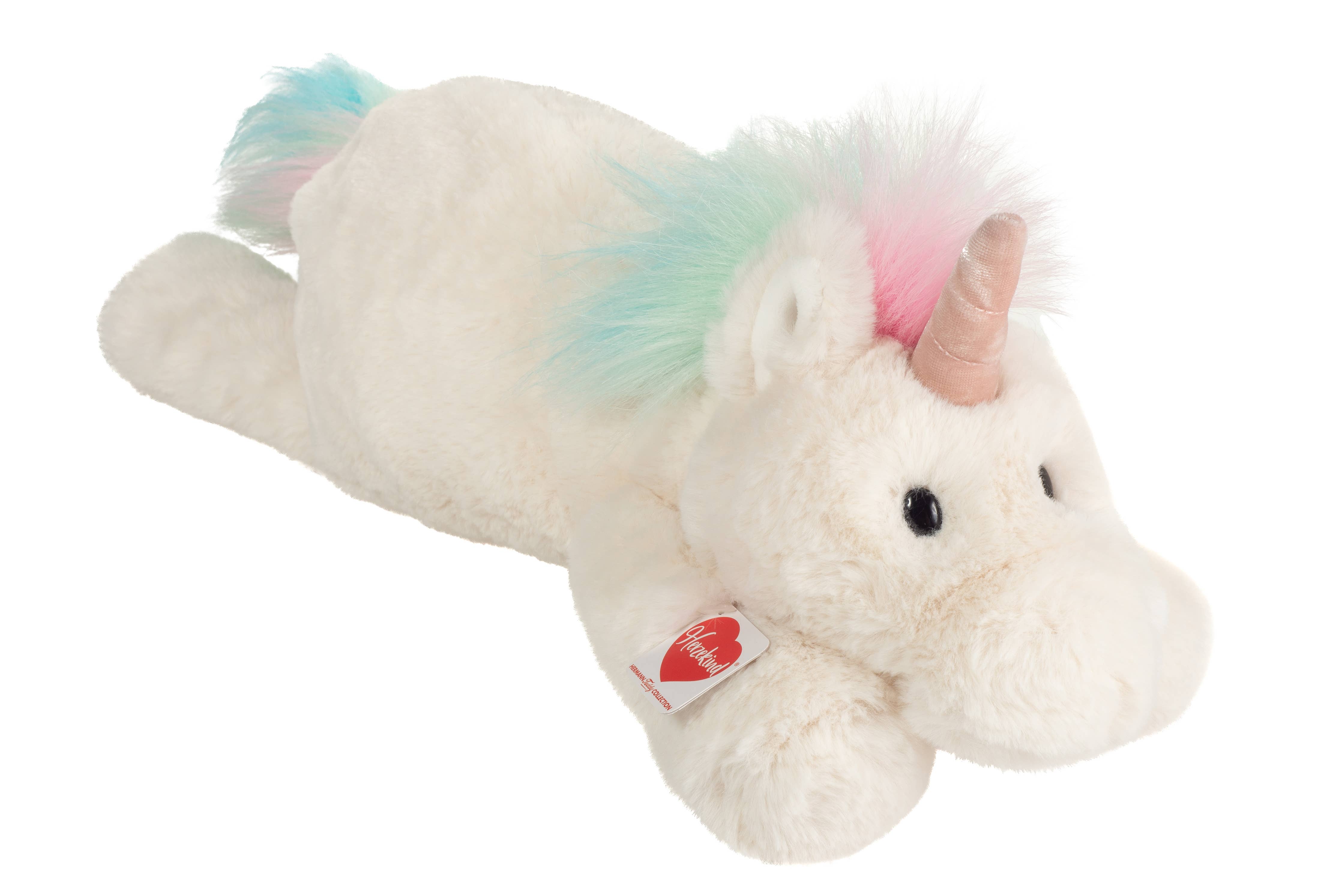 Enya the Pastel Unicorn 50 cm by Teddy Hermann-Extra Large and Cuddly、mySite、g9winljtr