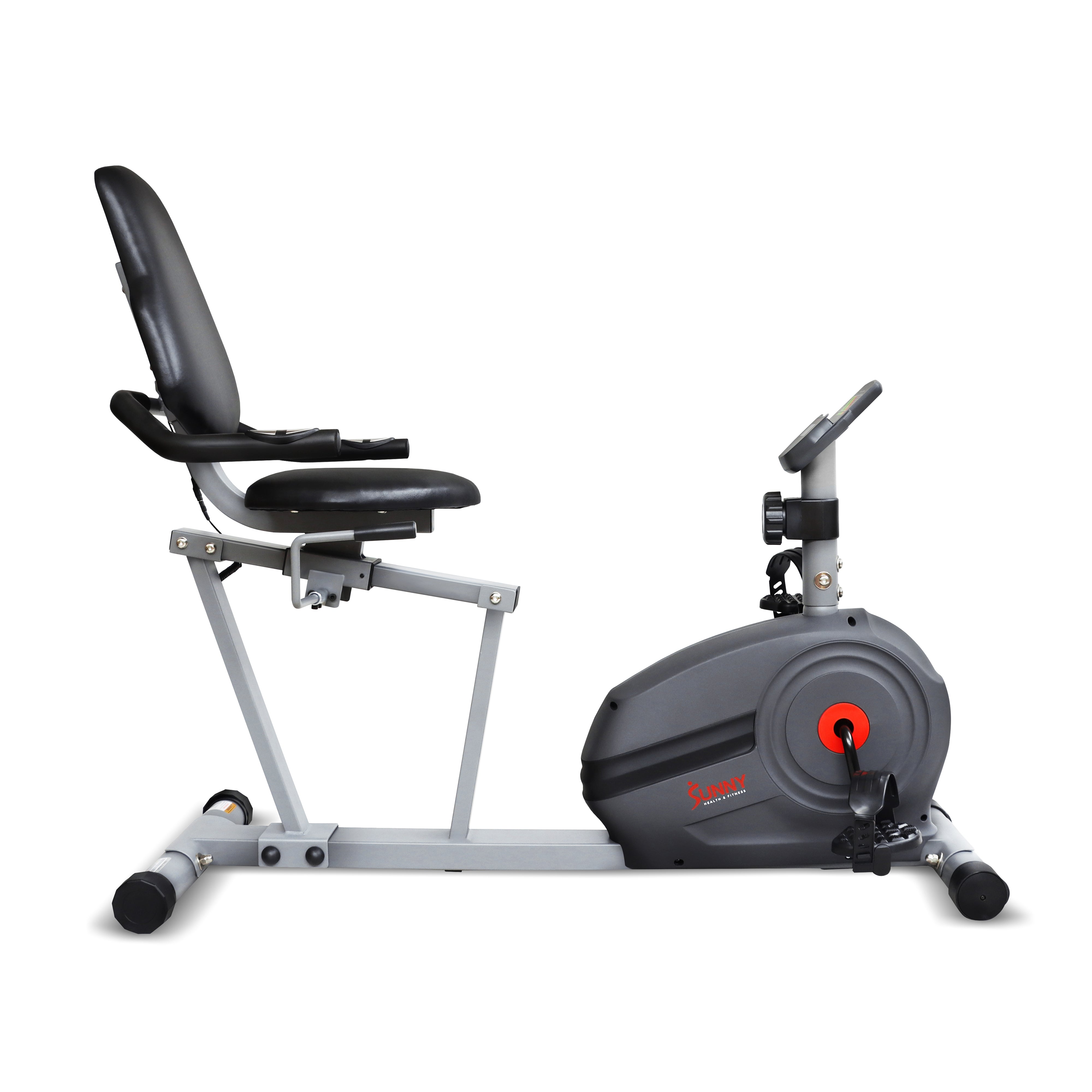  Magnetic Smart Recumbent Bike with Exclusive SunnyFit® App Enhanced Bluetooth Connectivity、mySite、ghnorth