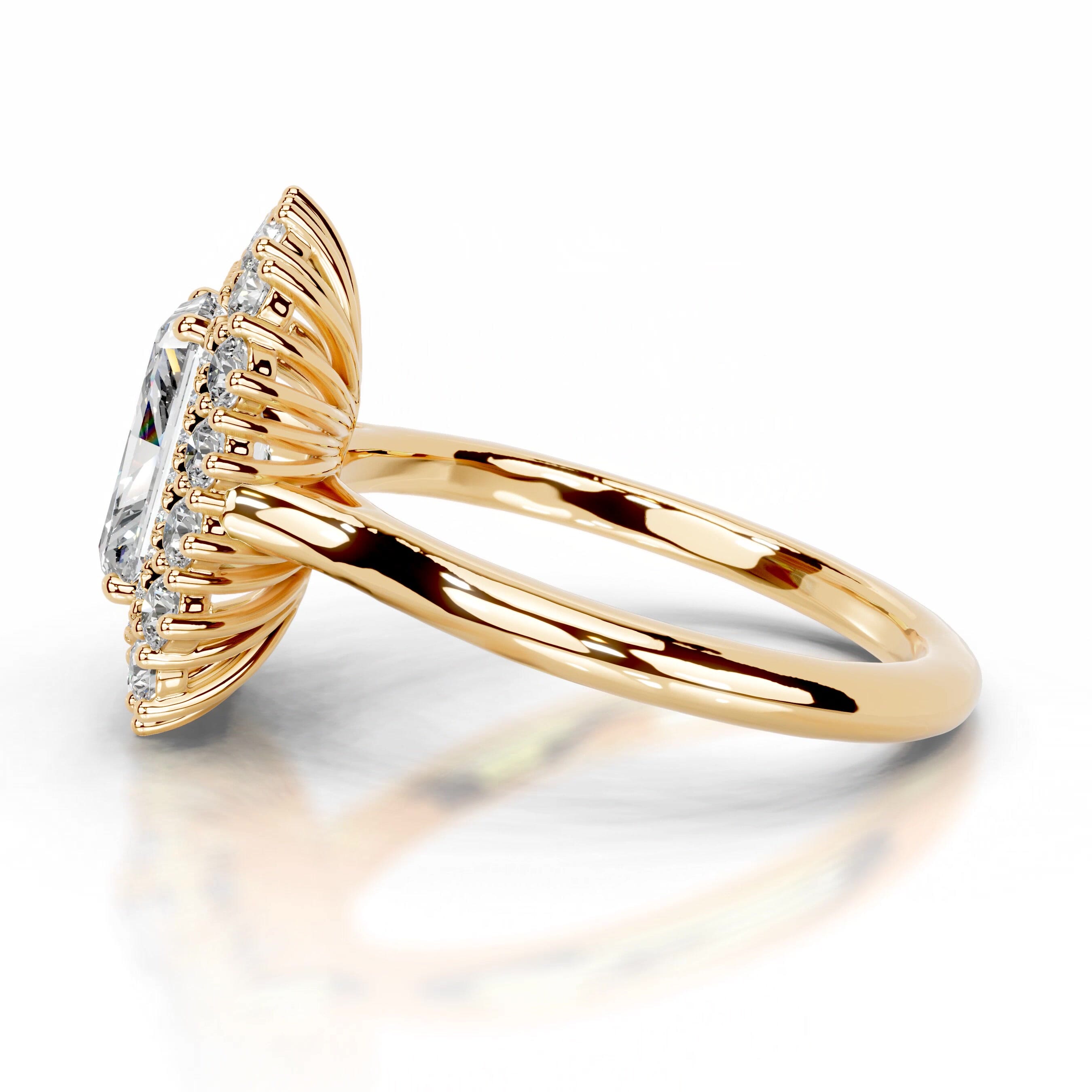 Adriana Diamond Engagement Ring - 18K Yellow Gold、mySite、hinf8tx79