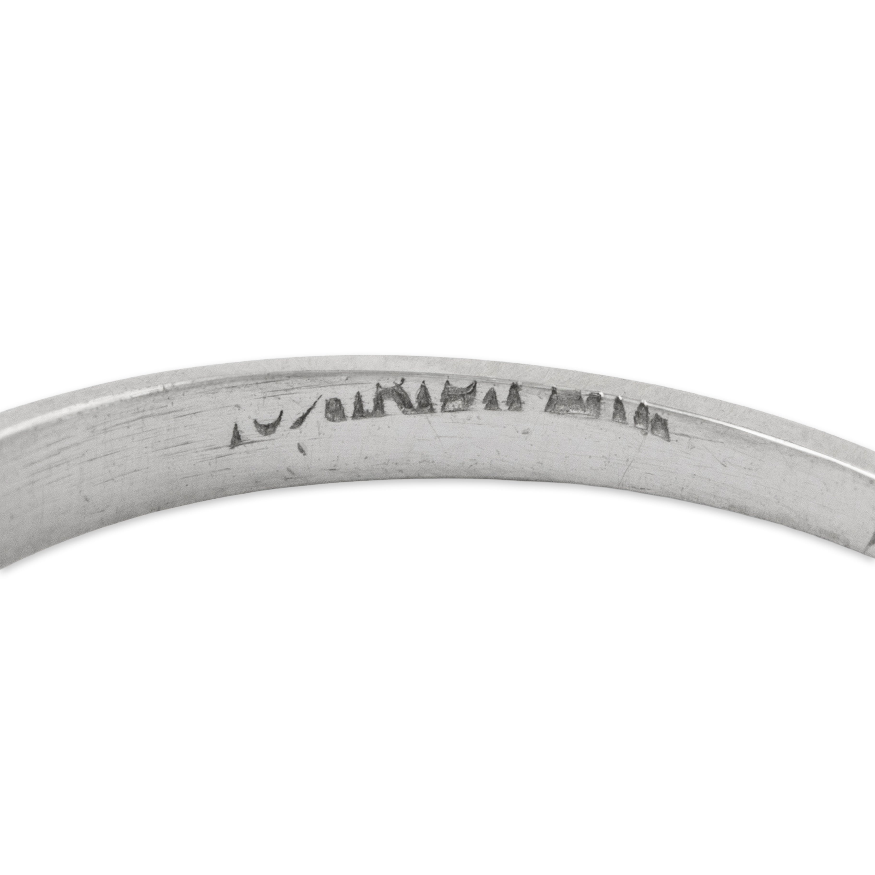 Vintage Platinum .75cttw Old Mine Cut Diamond 5 Stone Engagement Ring 5.50、mySite、hinf8tx79